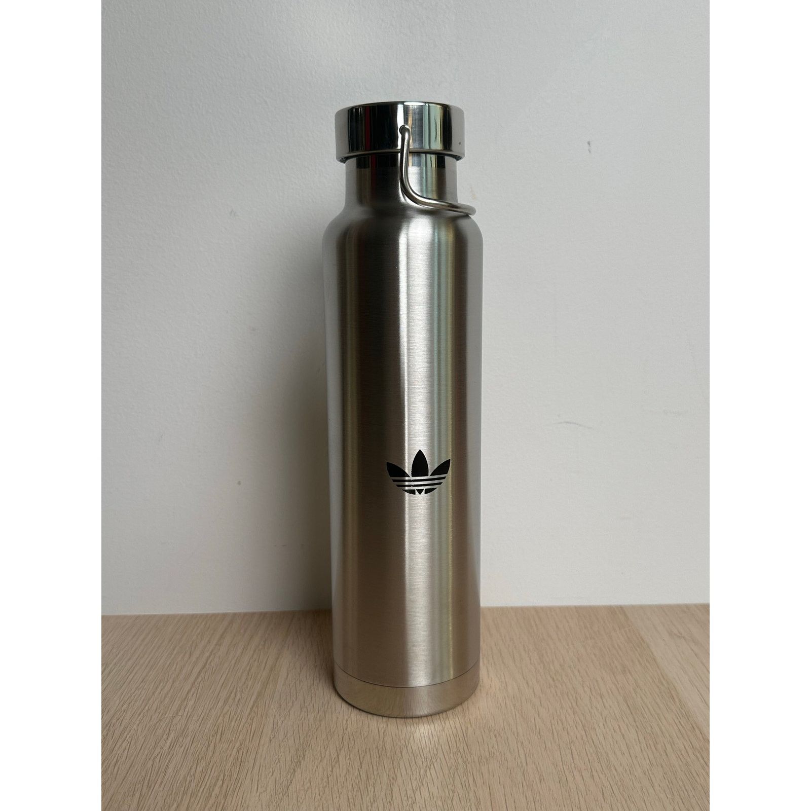 Adidas Limited Adidas Brushed Steel Water Bottle - New Size ONE SIZE - 1 Thumbnail