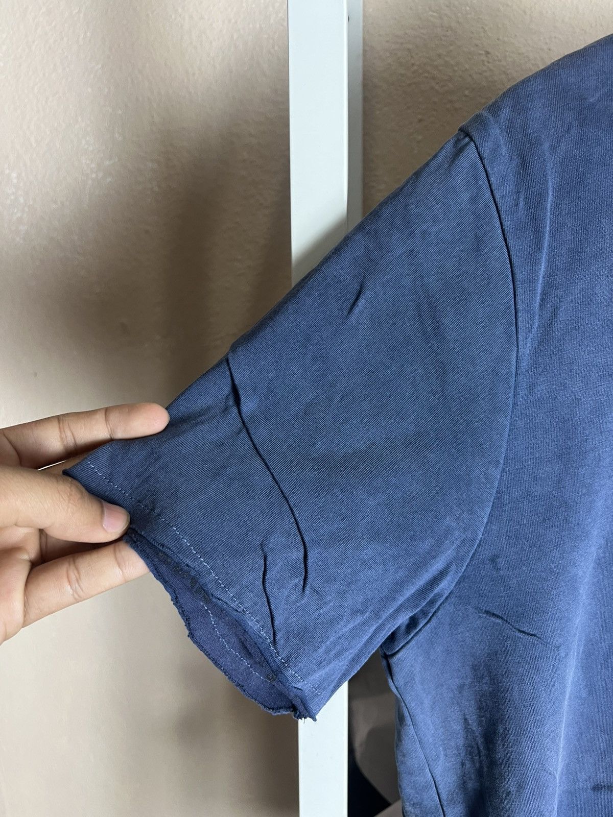 Balenciaga Balenciaga Plain Tee Distress Fadedd Size US S / EU 44-46 / 1 - 3 Thumbnail