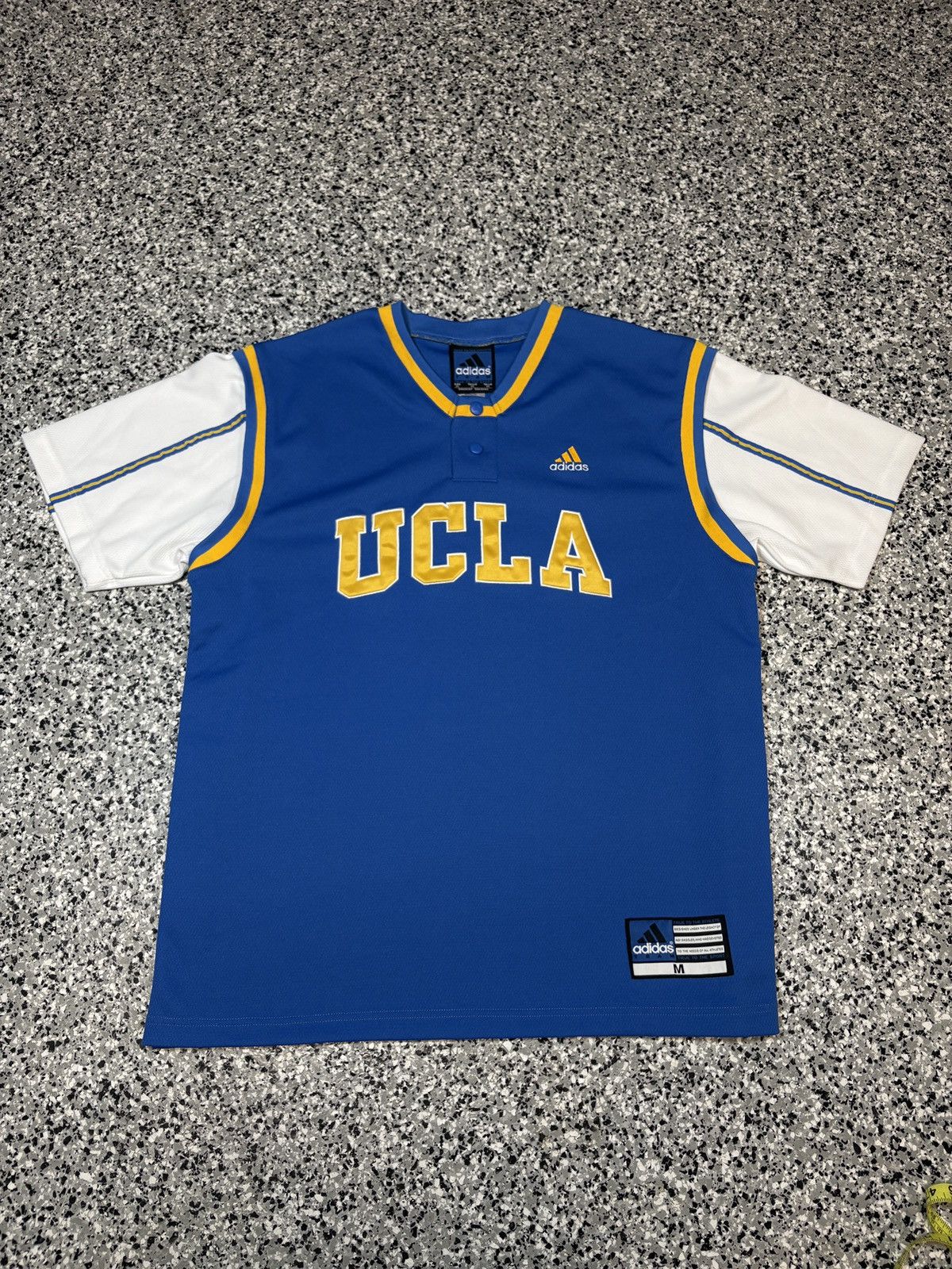Adidas 2004 Adidas UCLA Bruins Baseball Practice Jersey Size M 0564 Size US L / EU 52-54 / 3 - 1 Thumbnail