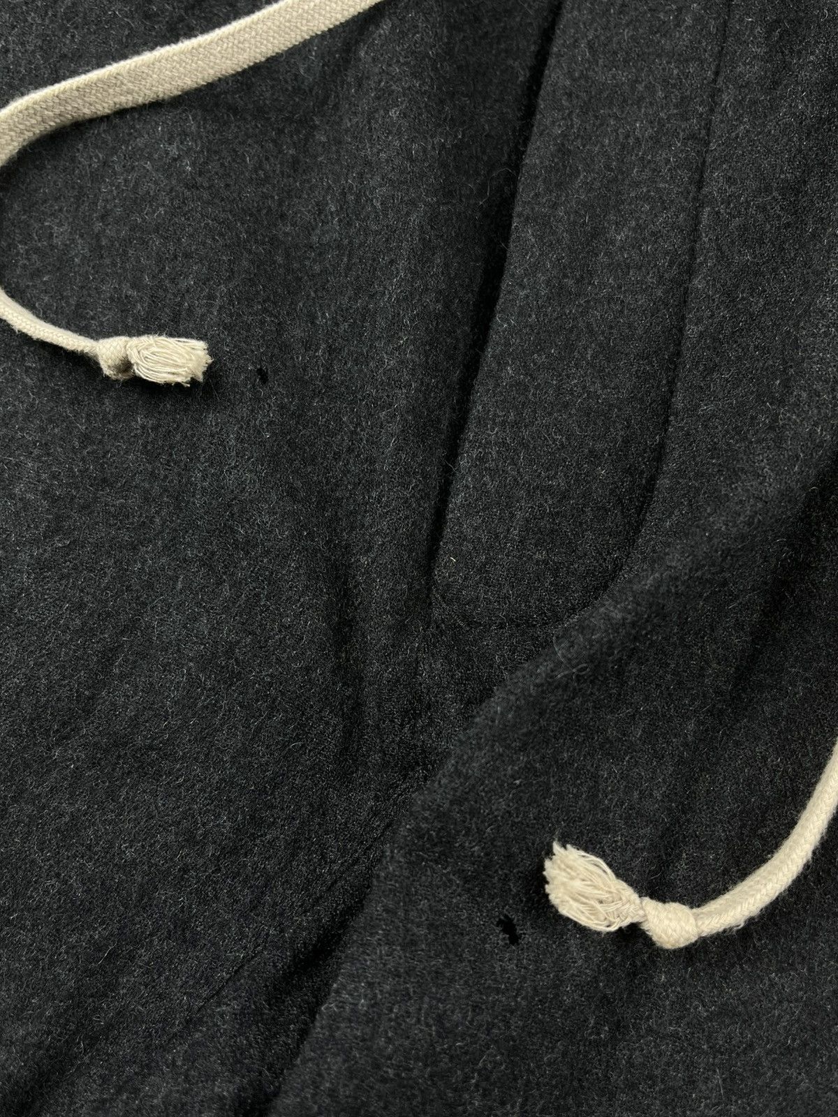 Rick Owens FW12 Rick Owens Mountain Wool Drawstring Drop Crotch Pants Size US 32 / EU 48 - 5 Thumbnail