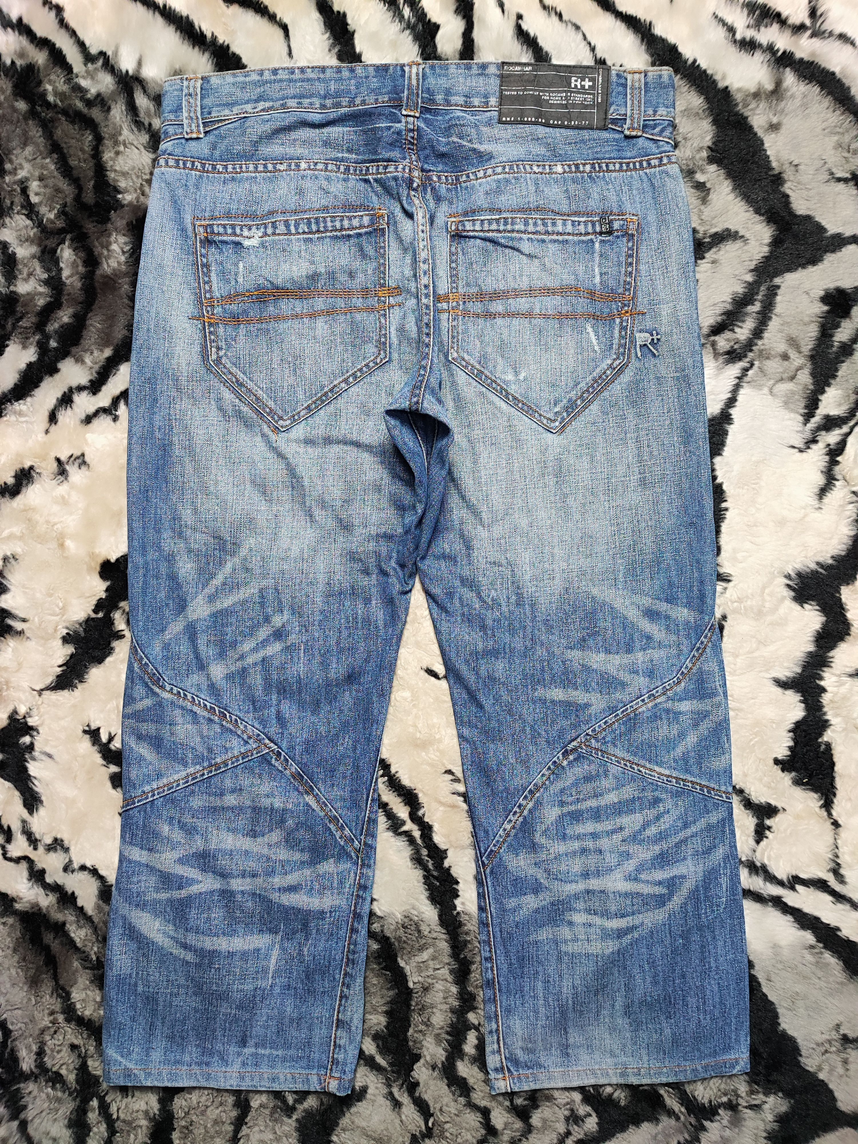 Rocawear Crazy Vintage Y2K Rocawear Baggy Jeans Size US 38 / EU 54 - 10 Thumbnail
