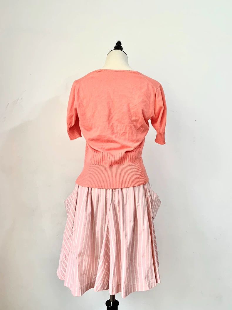 Vivienne Westwood Vivienne Westwood Saturn watermelon red short sleeve knit Size M / US 6-8 / IT 42-44 - 4 Thumbnail