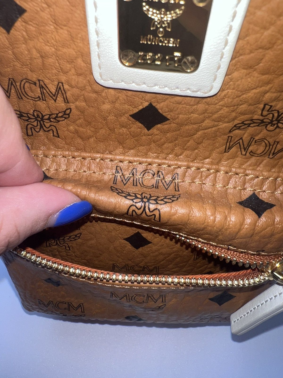 MCM MCM Mini Stark Backpack Visetos Size ONE SIZE - 4 Thumbnail