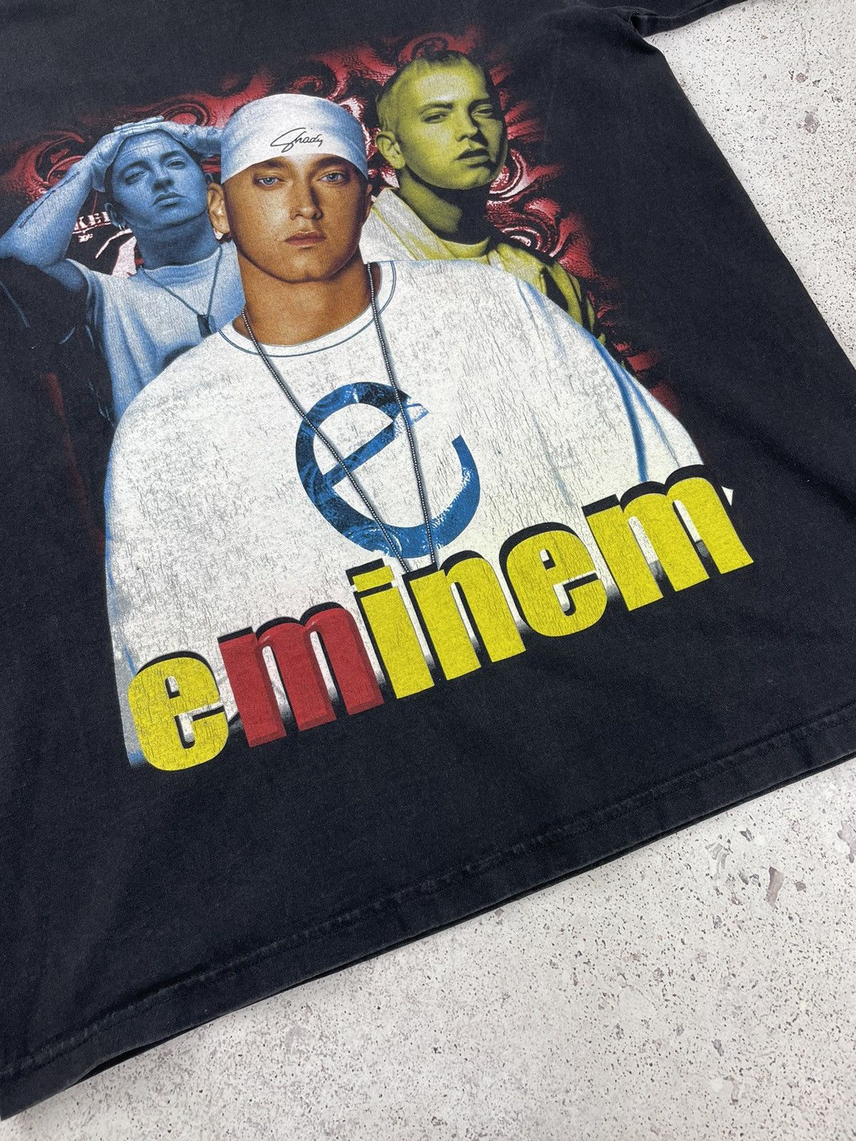 Eminem × Rap Tees × Vintage Y2k 2000s Vintage Eminem Rap Tee T-Shirt Size US L / EU 52-54 / 3 - 6 Thumbnail