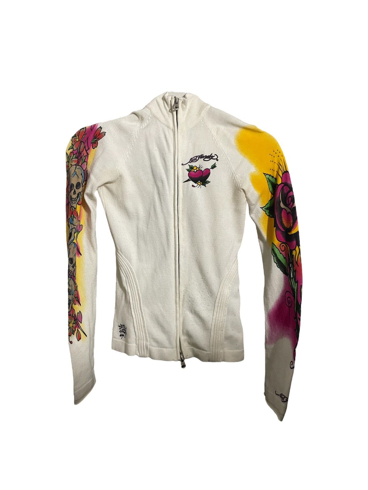 Ed Hardy Y2k vintage Ed hardy zipup Size XS / US 0-2 / IT 36-38 - 2 Thumbnail