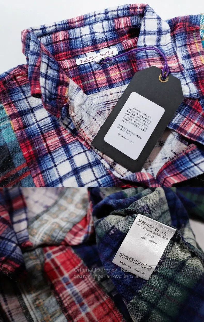 Needles Needles shirt Size US L / EU 52-54 / 3 - 7 Thumbnail