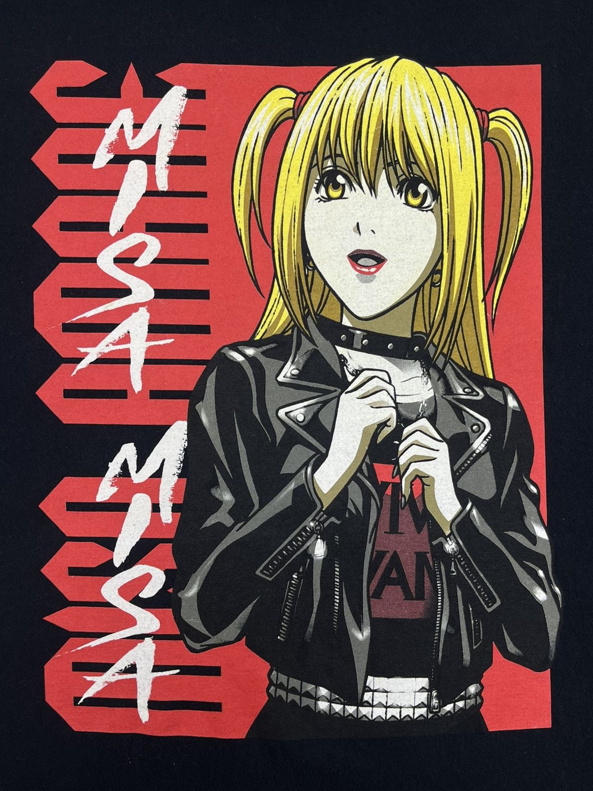 Anime DEATH NOTE MISA AMANE ANIME TEE WAIFU Size US L / EU 52-54 / 3 - 2 Thumbnail
