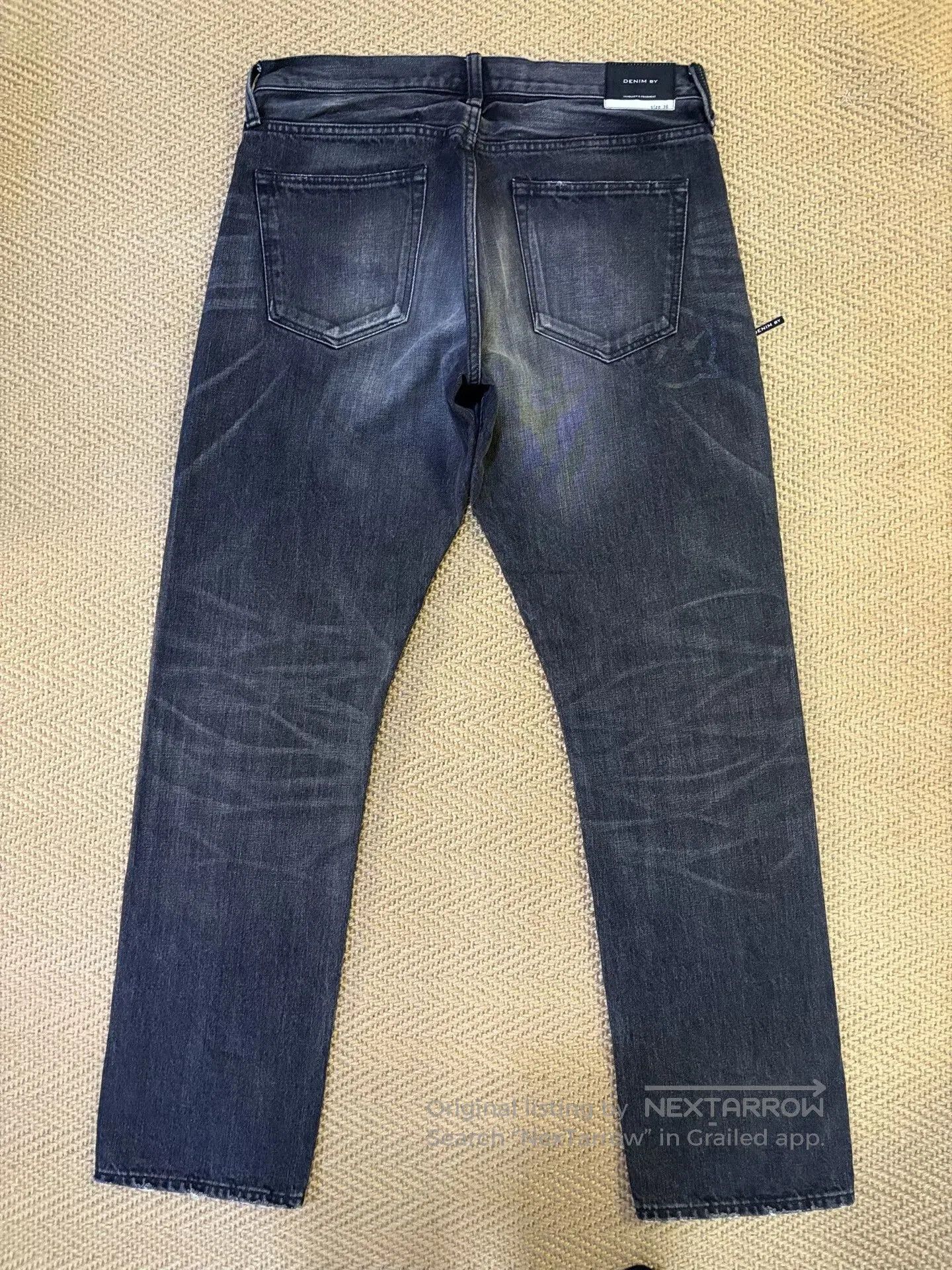 Vanquish denim by vanquish & fragment distressed jeans. Size US 36 / EU 52 - 2 Thumbnail