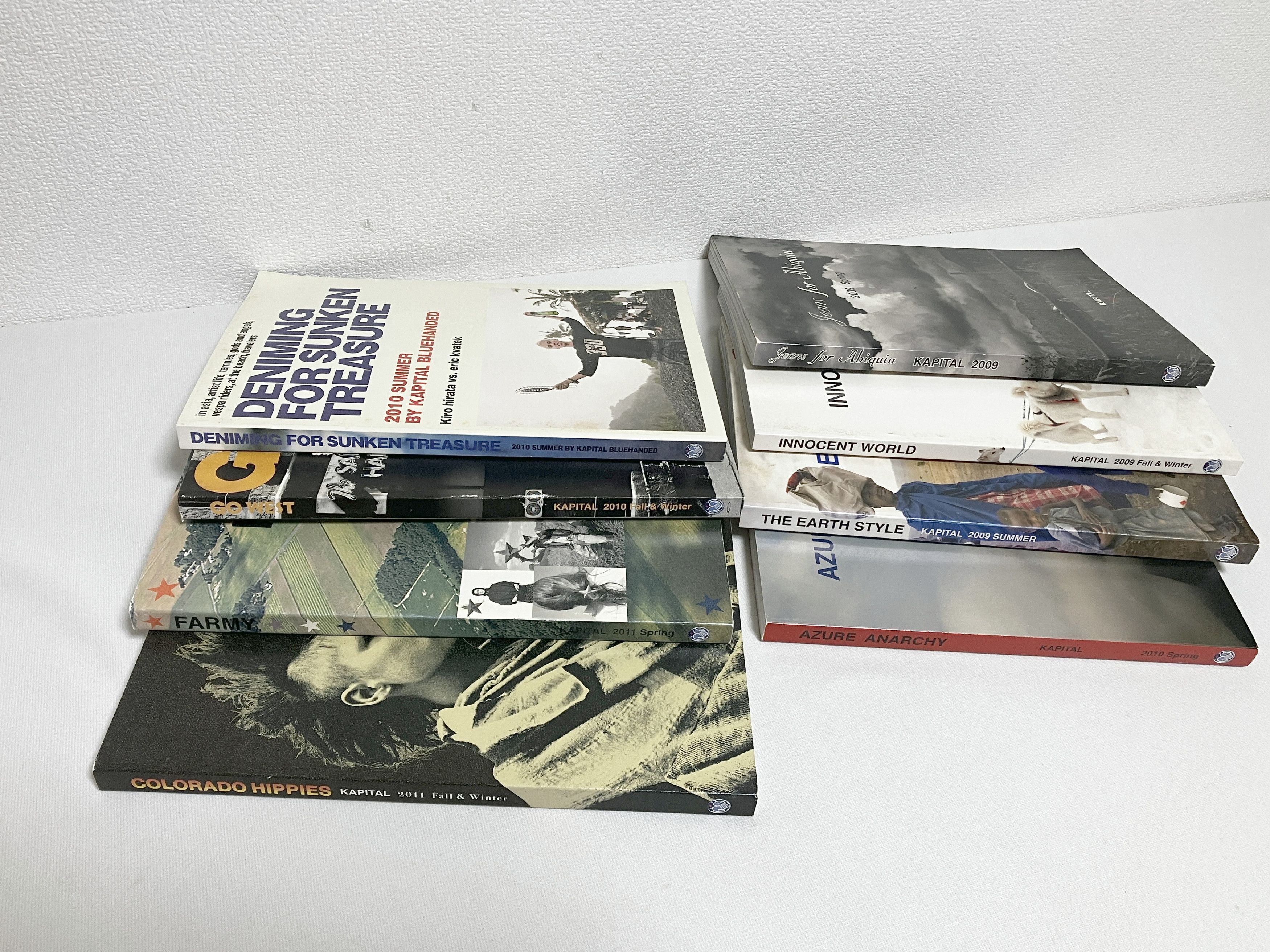 Kapital Kapital catalog catalogue Lookbooks 2009-2011 8 catalogs set Size ONE SIZE - 8 Thumbnail