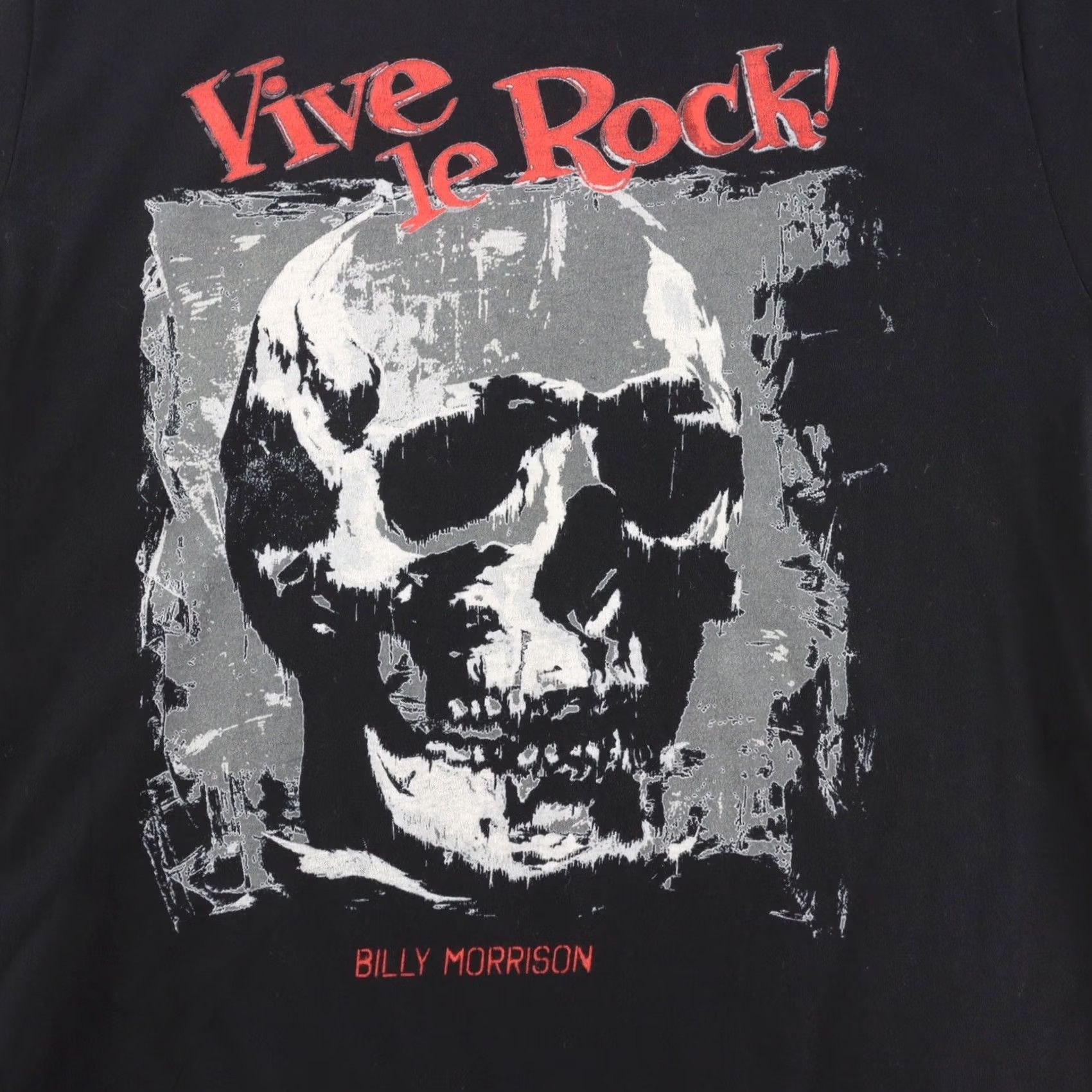 Vintage Vive Le Rock Black TShirt Punk Music RARE Large Bella Canvas T-Shirt Mens Size US L / EU 52-54 / 3 - 2 Thumbnail