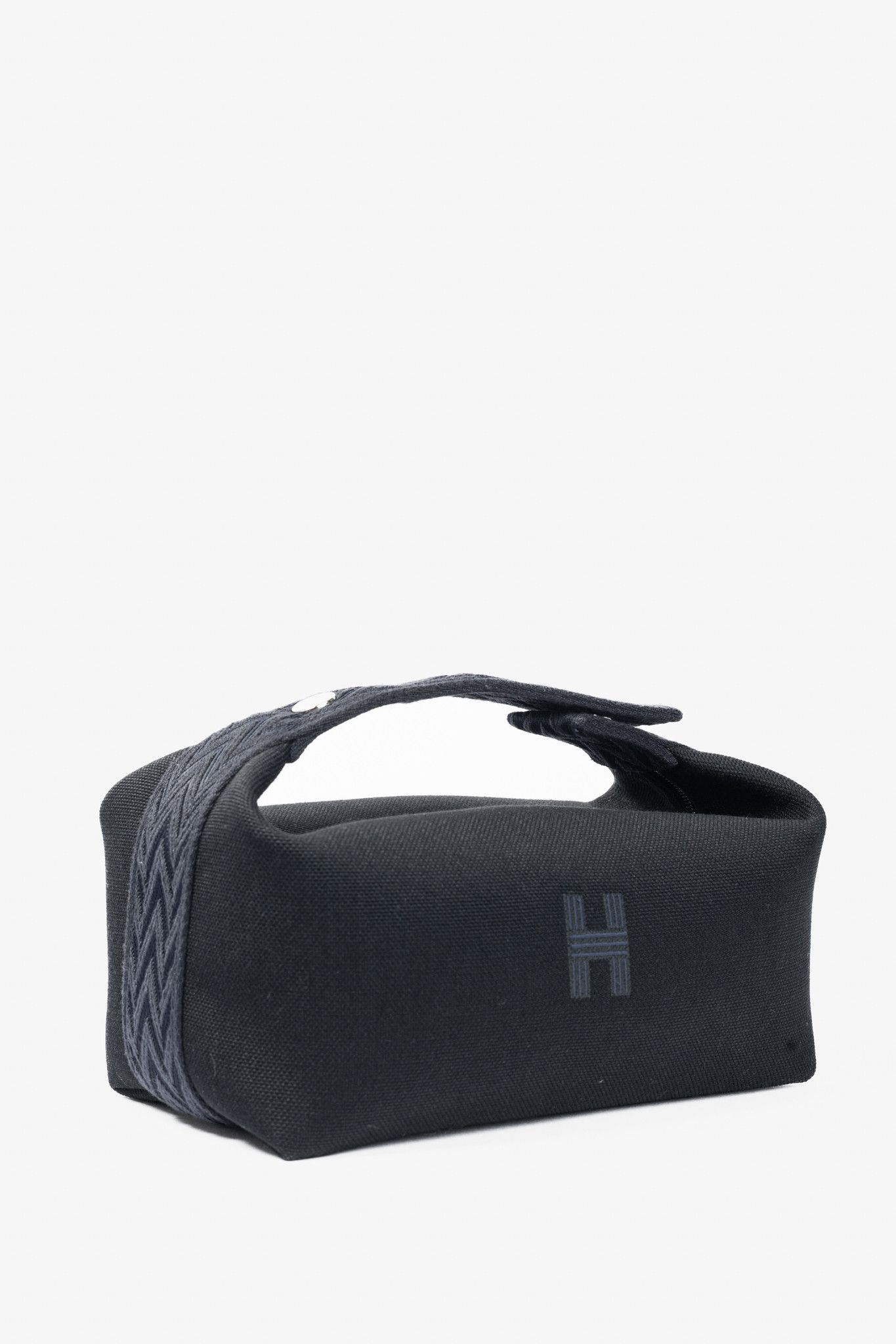 Hermes Hermes Bride-a-Brac Small Model Canvas & Chevron Strap Case Size ONE SIZE - 2 Thumbnail