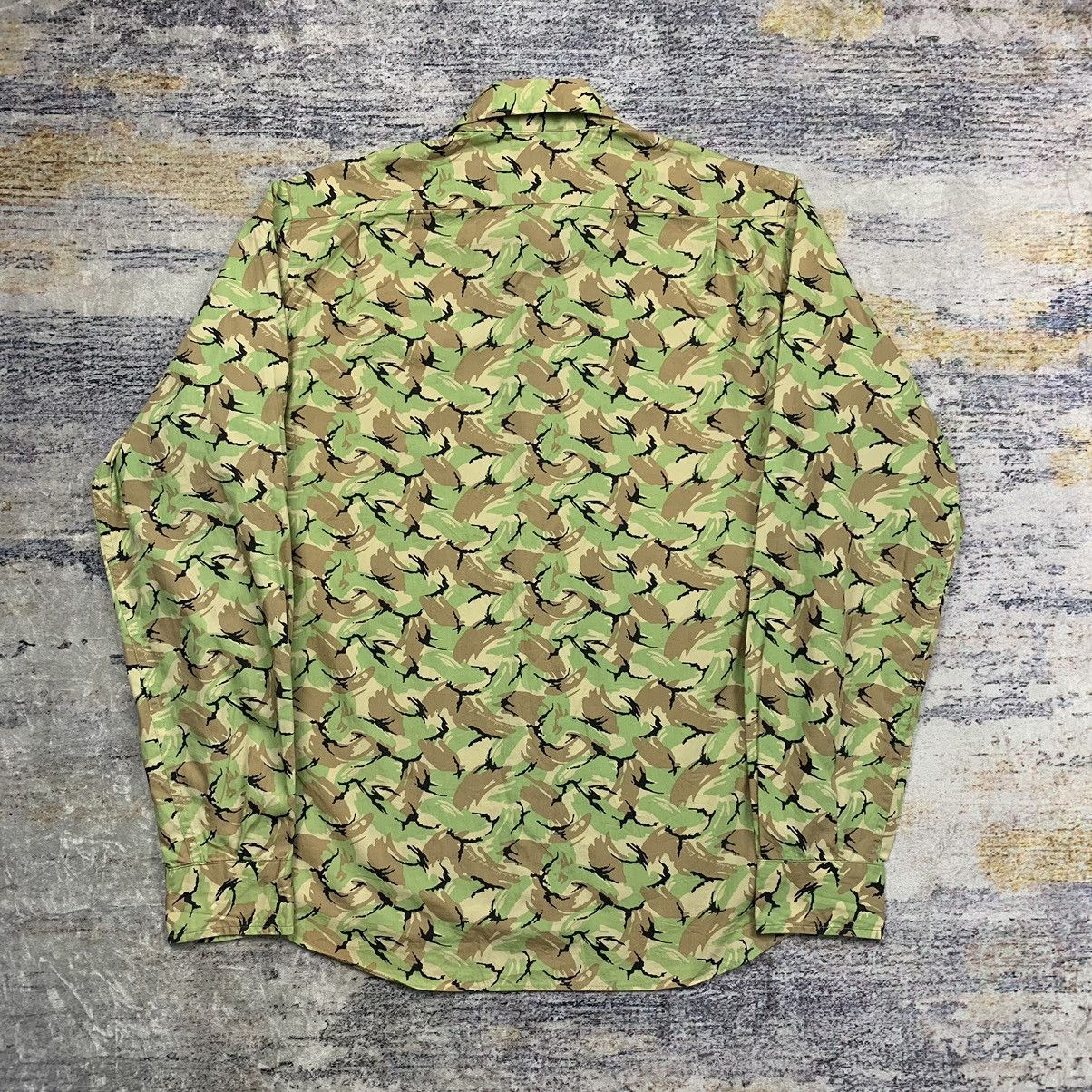 Bape vintage og bape camouflage Button Up Shirt long sleeve Size US M / EU 48-50 / 2 - 2 Thumbnail