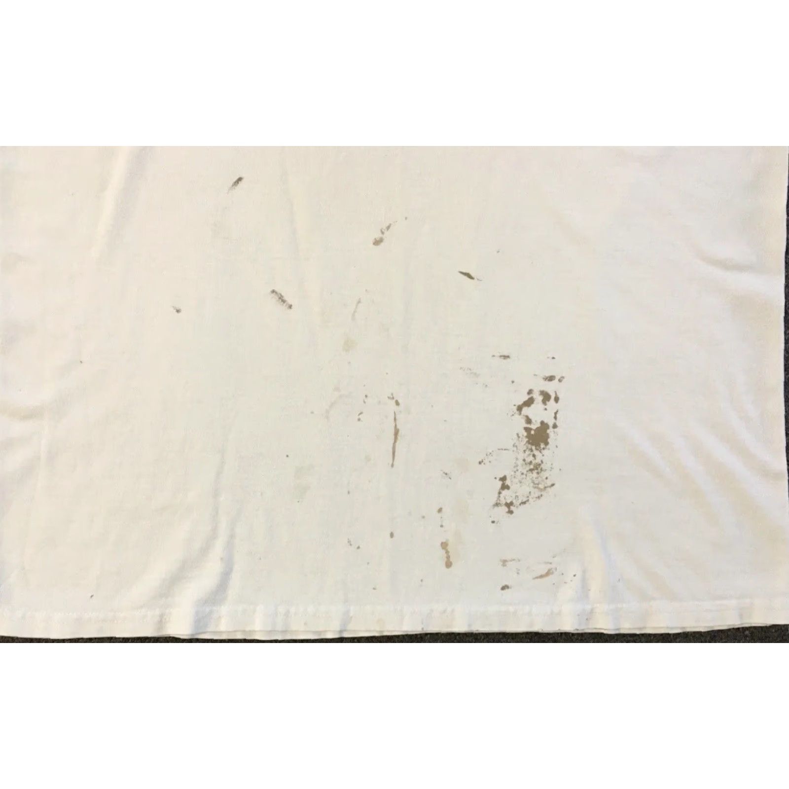 Billabong VINTAGE Quiksilver Thrashed Faded Distress Shirt L USA Surf Skate Grunge OP 90s Y2K Shirt Mens Large White Logo Beach Water Graphic Tee Distressed 90s Size US L / EU 52-54 / 3 - 6 Thumbnail