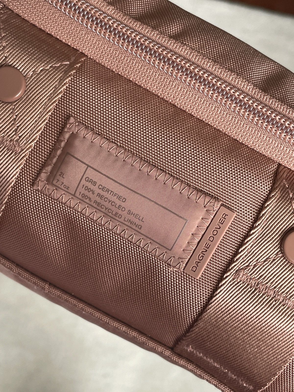 Dagne Dover Dagne Dover Small Seoul Dopp Kit in Warm Dust Size ONE SIZE - 3 Thumbnail