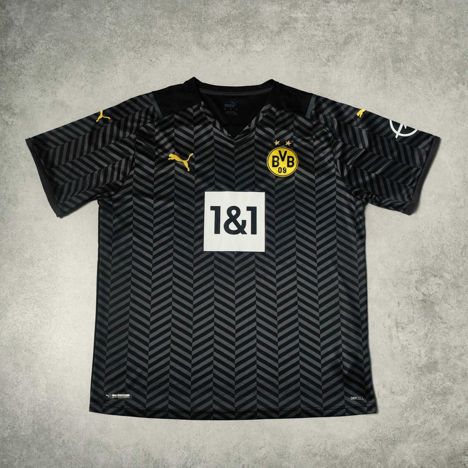 Puma 2021/22 Borussia Dortmund Away Shirt Puma (L) Size US L / EU 52-54 / 3 - 1 Thumbnail