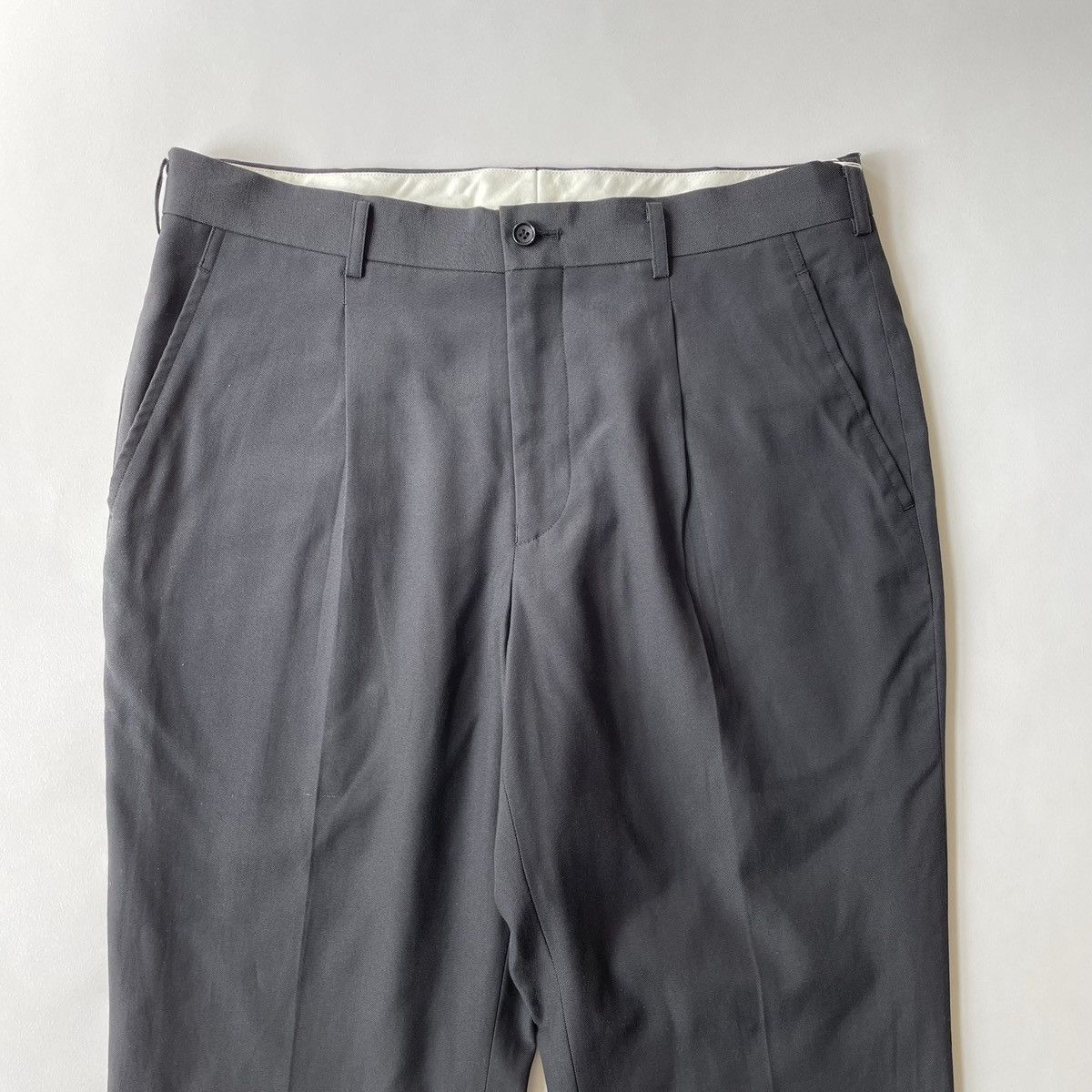 Comme des Garcons Homme Plus A/W 05 Gray Nylon Mesh Trousers Size US 32 / EU 48 - 3 Thumbnail