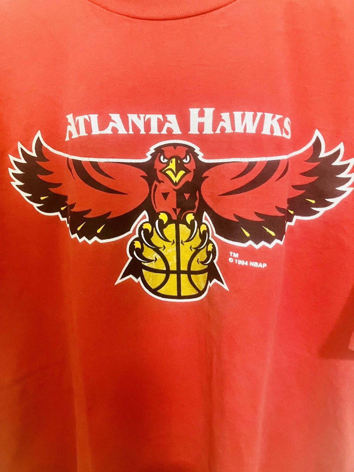 Champion Men’s Vintage Atlanta Hawks Champion Tshirt L Size US L / EU 52-54 / 3 - 3 Thumbnail