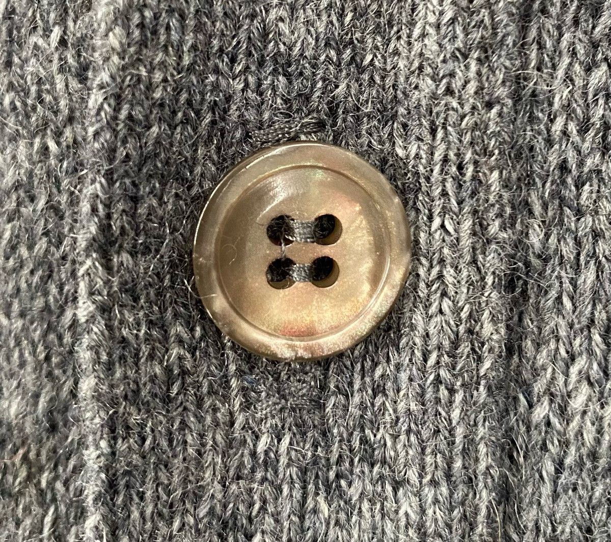 Other 70’s Lord Jeff Grey Wool Blend Cardigan Sweater Men’s Large Size US L / EU 52-54 / 3 - 3 Thumbnail