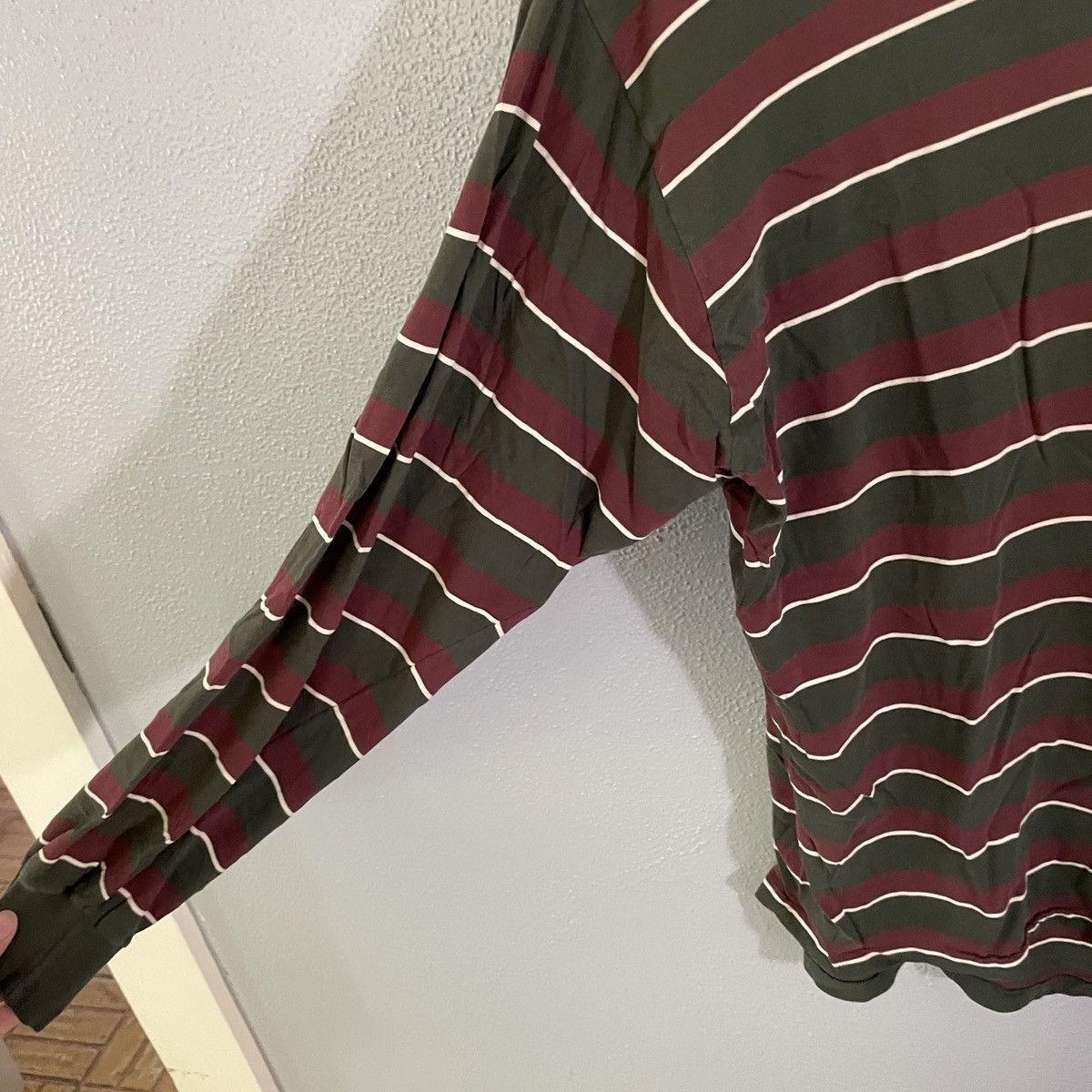 Polo Ralph Lauren Polo Ralph Lauren Maroon Green Striped Polo Men’s Size XL Size US XL / EU 56 / 4 - 3 Thumbnail