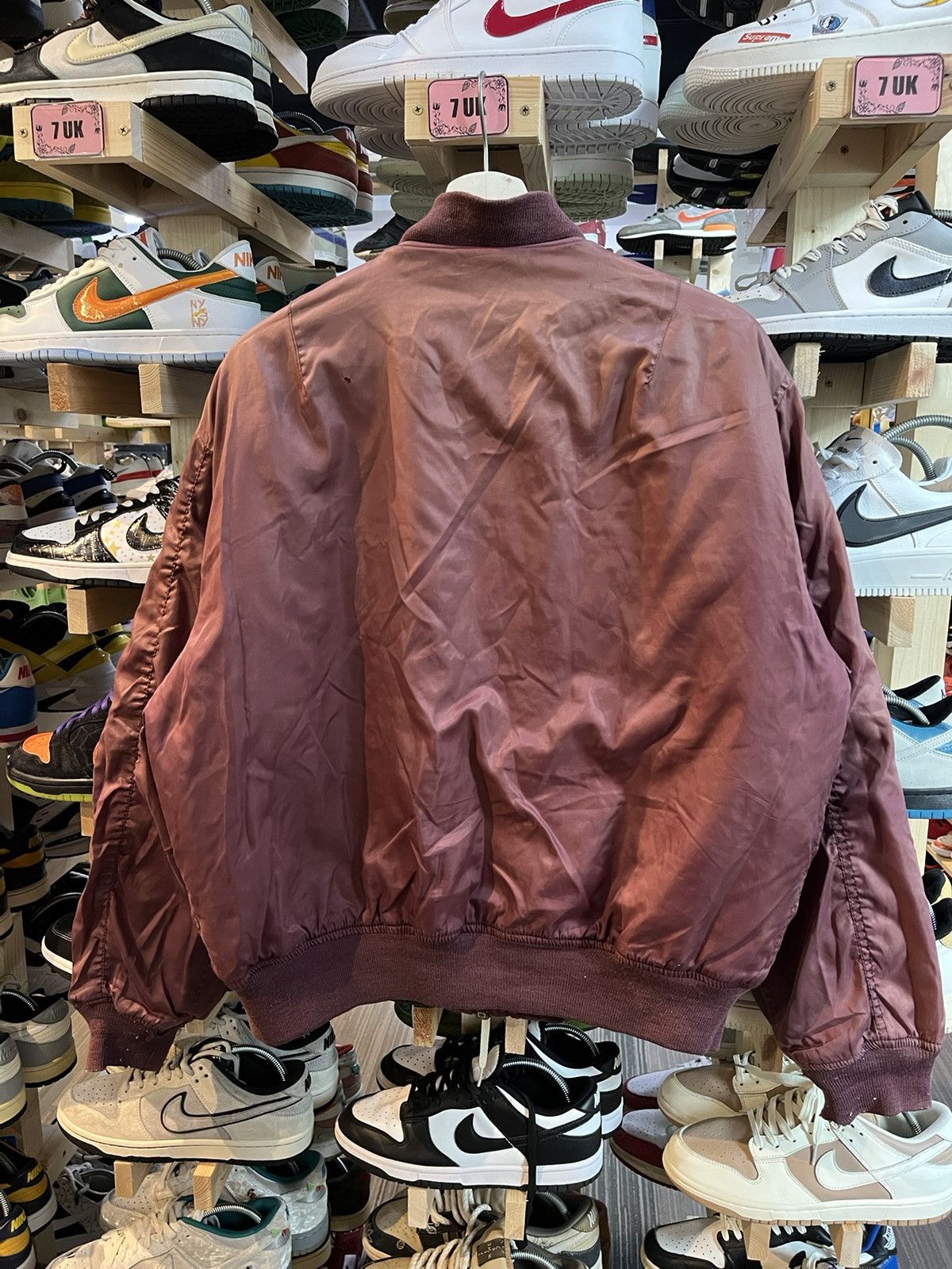Vintage VINTAGE Bomber Jacket REVERSED Size US L / EU 52-54 / 3 - 12 Thumbnail