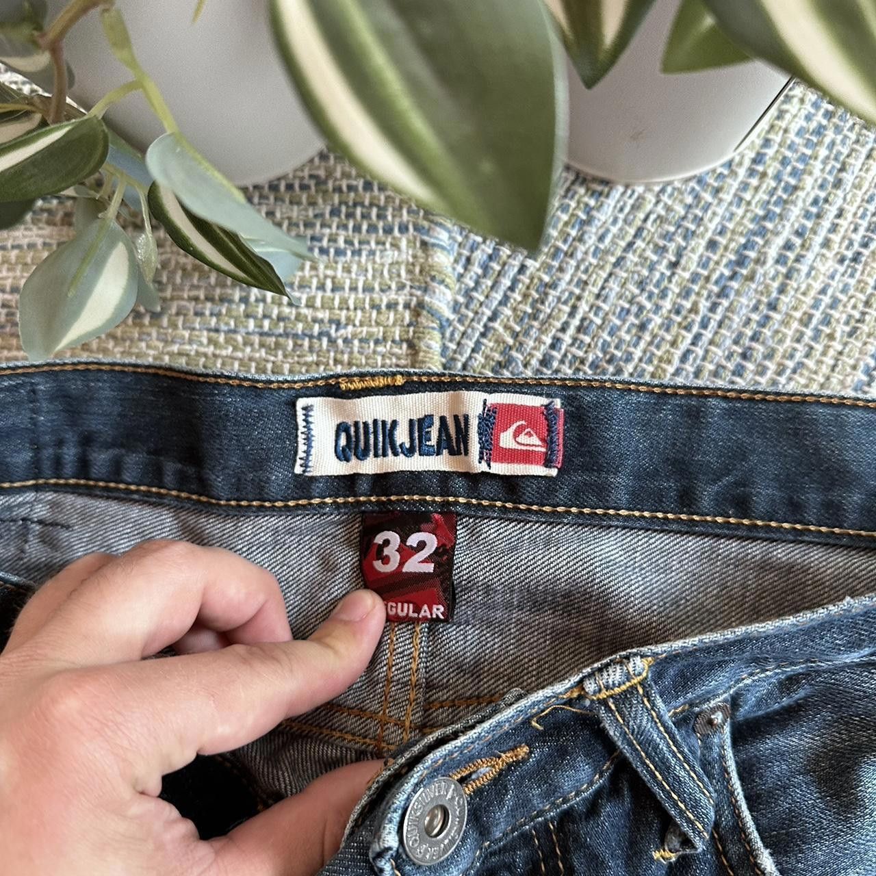 Quiksilver Vintage Y2K Quiksilver Surfwear Faded Jeans Pants Trousers Size US 32 / EU 48 - 7 Thumbnail