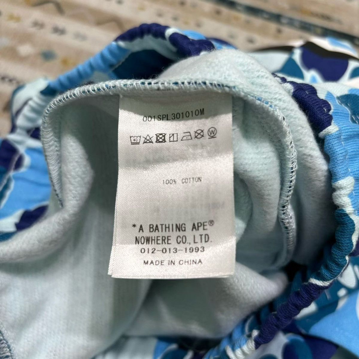 Bape BAPE BLUE CAMO SHARK SHORT Size US 32 / EU 48 - 4 Thumbnail