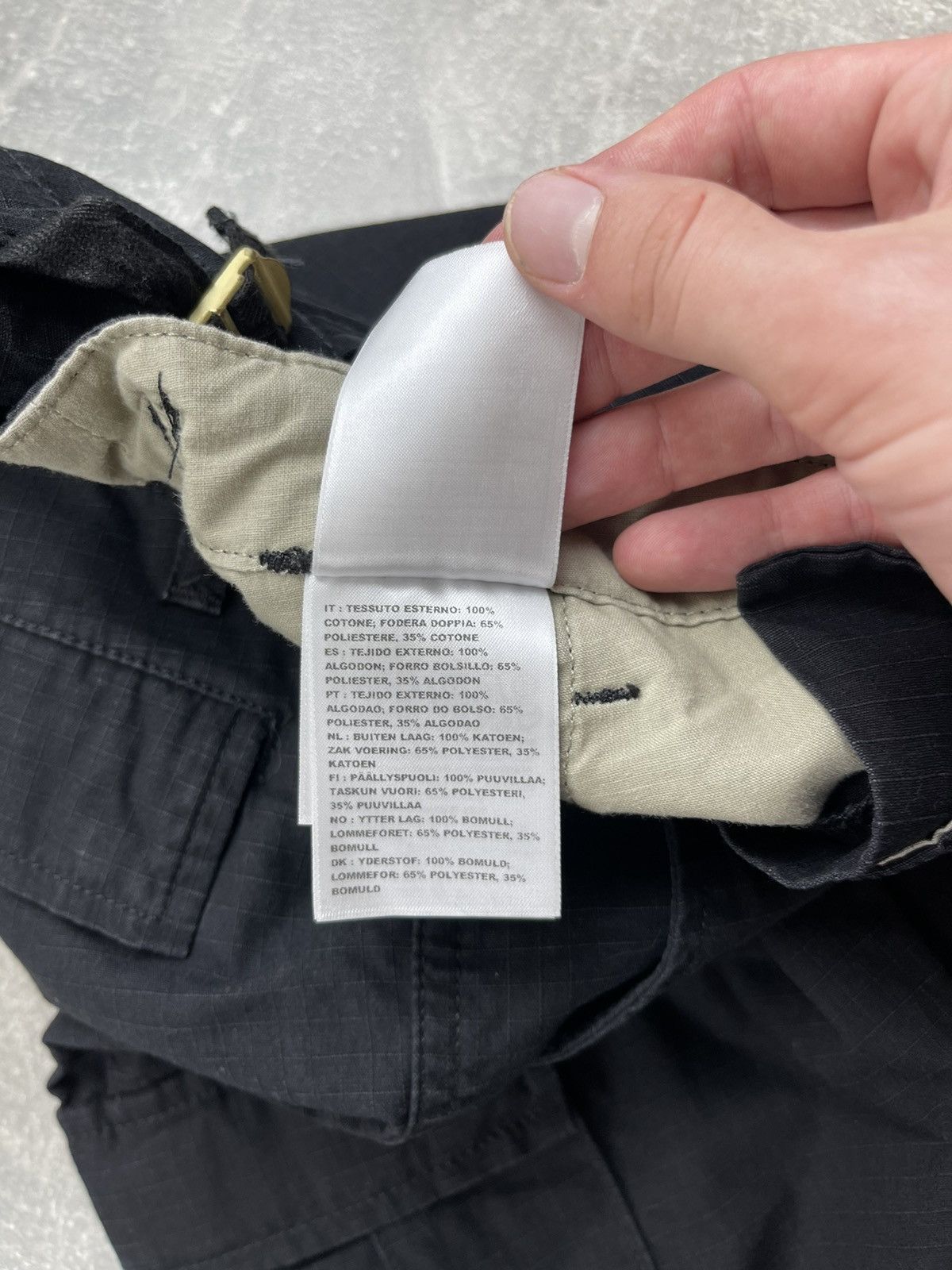 Carhartt Wip Carhartt WIP Aviation BlackTactical Ripstop Cargo Pants Size US 29 - 13 Thumbnail