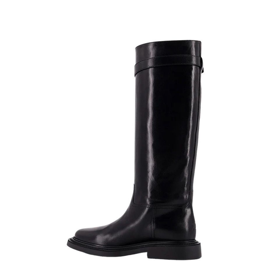 Celine CELINE $1800 Universite Black Leather Boots New & Authentic Size US 9 / IT 39 - 3 Thumbnail