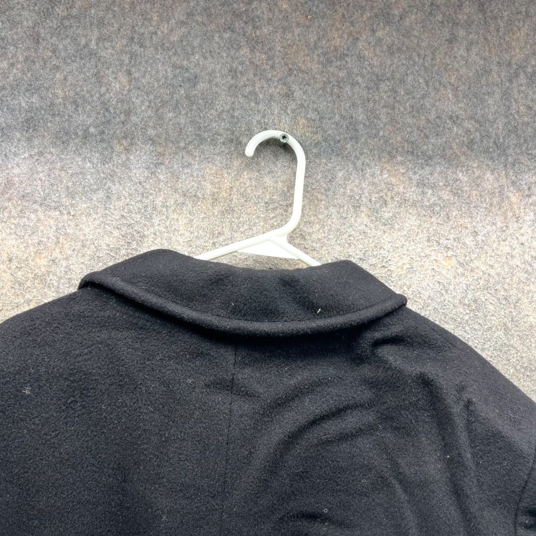 Ralph Lauren Lauren Ralph Lauren Trench Coat Mens 40 Black Wool Blend Overcoat Button Front Vintage N/A Size US XXS / EU 40 - 3 Thumbnail