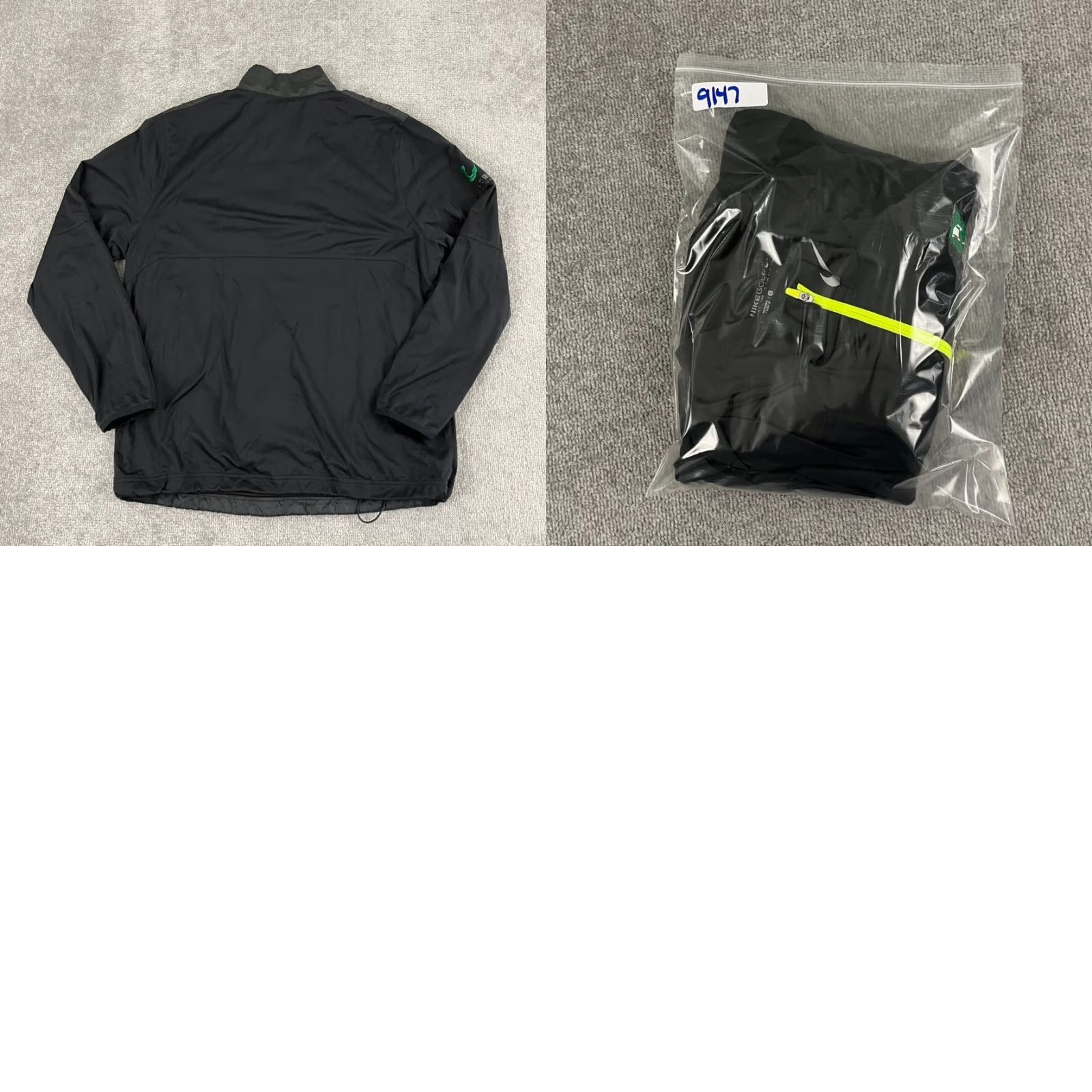 Nike Nike Jacket Mens Large Black 1/4 Zip Pullover Golf Course Builders Ass. Size US L / EU 52-54 / 3 - 9 Thumbnail