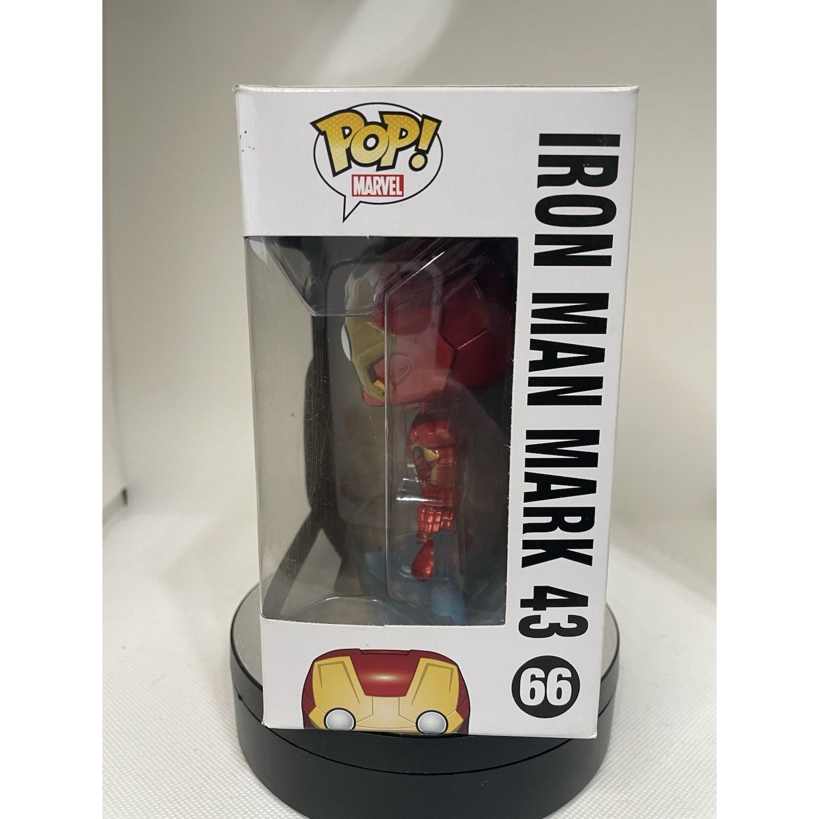 Marvel Comics Funko Pop! Vinyl: Marvel - Iron Man Mark 43 #66 Size ONE SIZE - 3 Thumbnail
