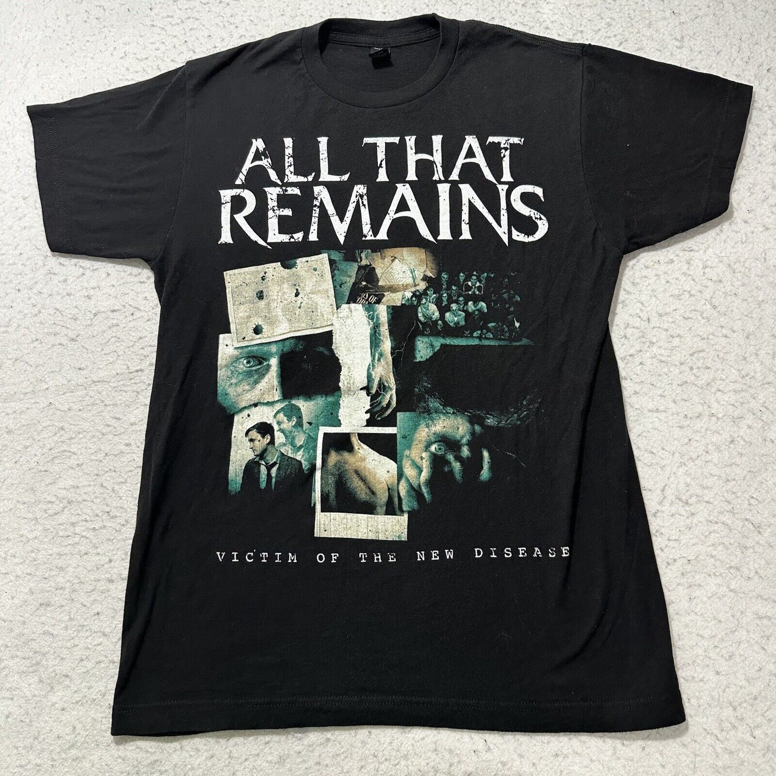 Tultex All That Remains 2019 Tour Medium Black Graphic Band T Shirt Size US M / EU 48-50 / 2 - 1 Thumbnail