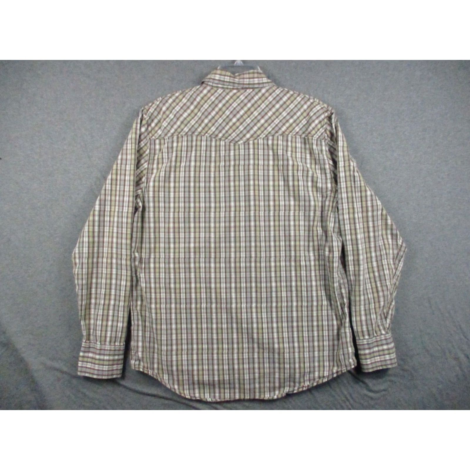 Mossimo Mossimo Supply Co Shirt Mens Large Plaid Long Sleeve Western Snap Pearl Flap Size US L / EU 52-54 / 3 - 6 Thumbnail