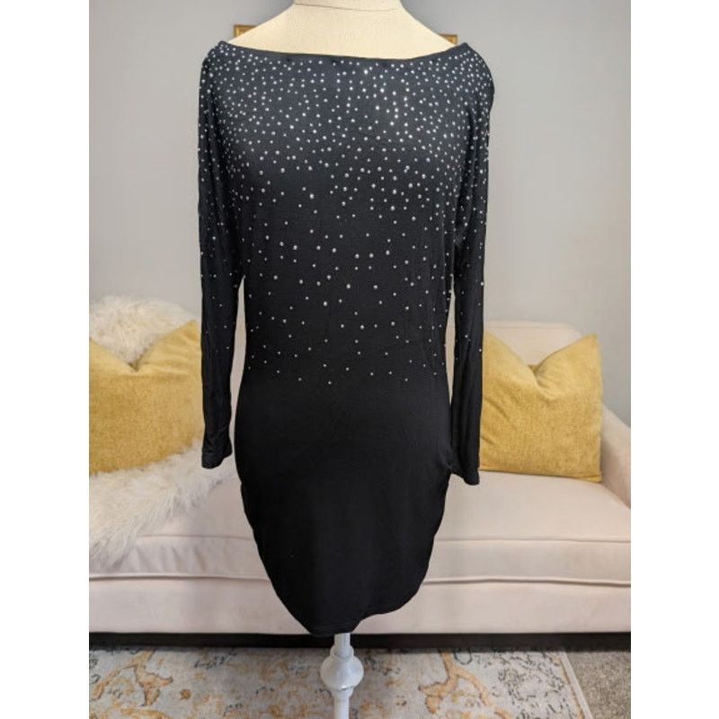 Other Premise Embellished Knit Dress – Black Size S / US 4 / IT 40 - 1 Thumbnail