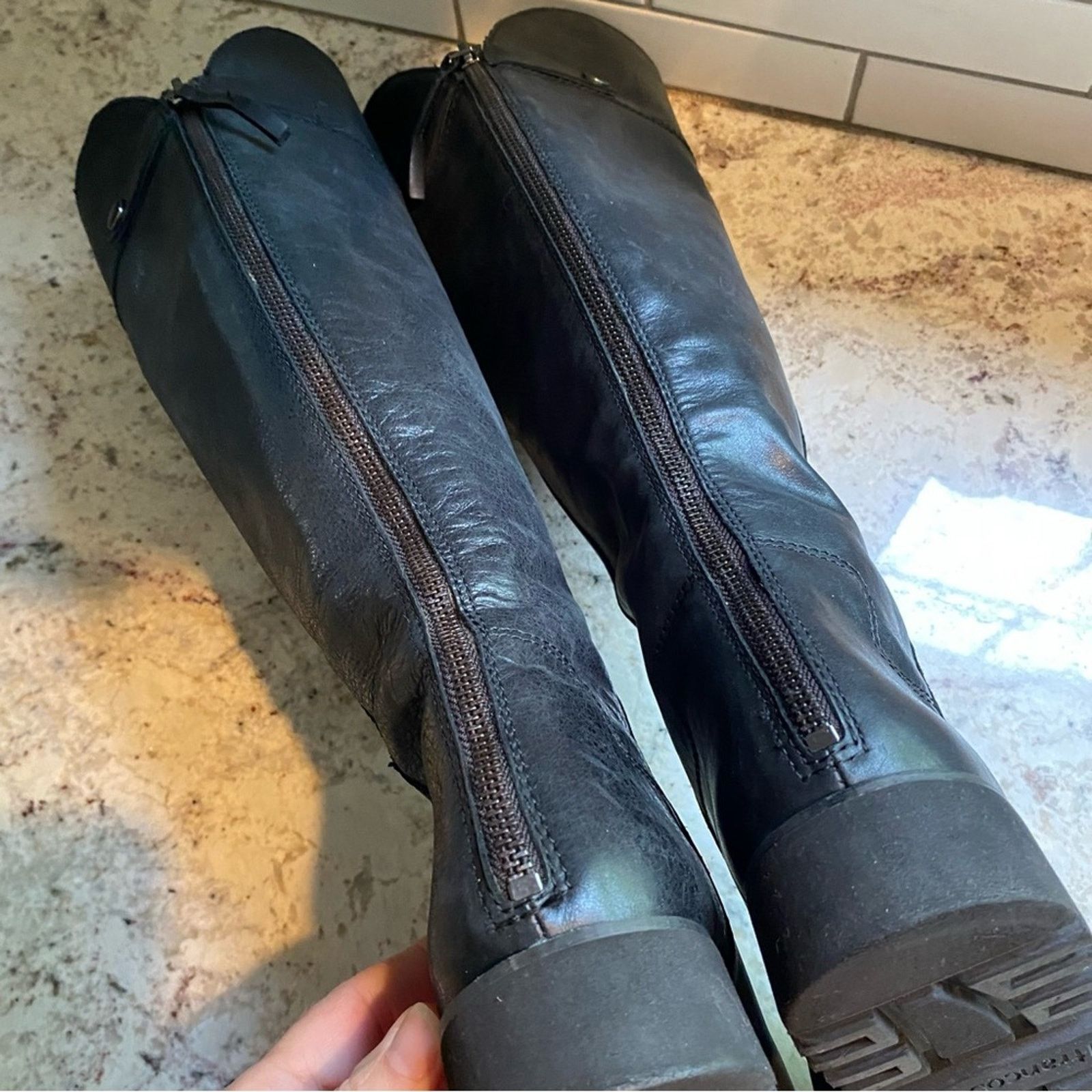Franco Sarto Franco Sarto $189 Cosmina Tall Riding Boot Blk 6.5 Size US 6.5 / IT 36.5 - 8 Thumbnail
