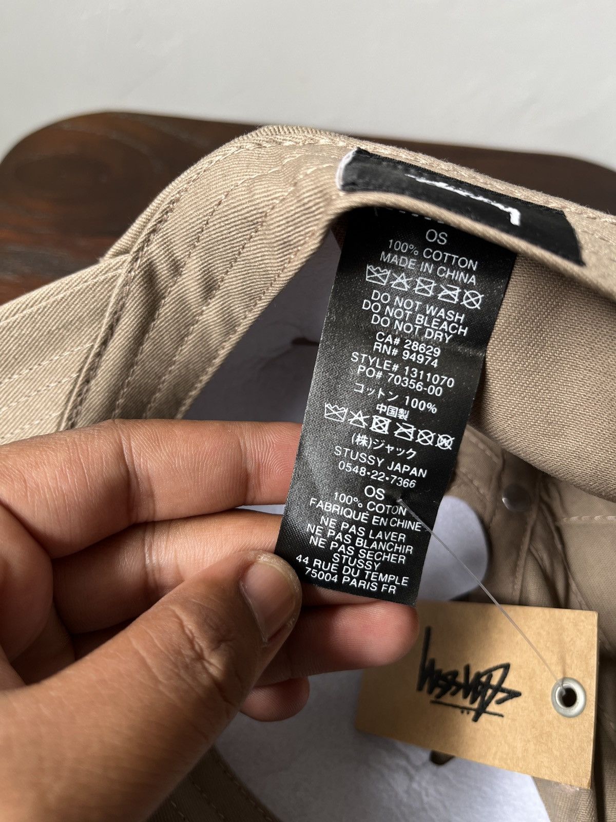 Stussy Stussy basic stock low pro cap Size ONE SIZE - 7 Thumbnail