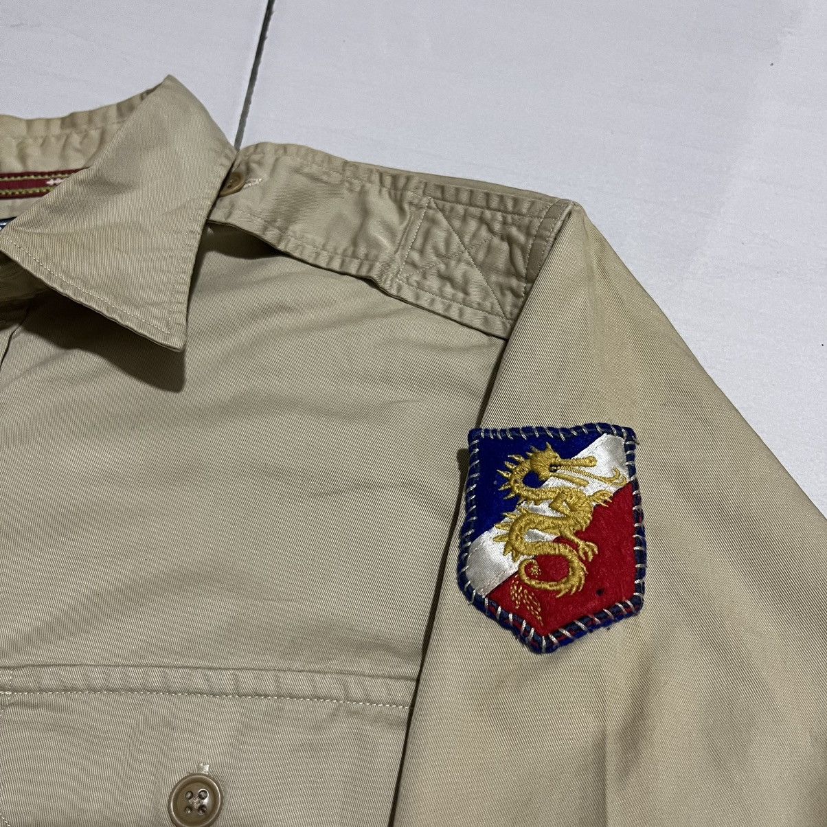 Polo Ralph Lauren Vintage Polo Ralph Lauren RR Lauren Embroided Military Shirt Size US M / EU 48-50 / 2 - 6 Thumbnail