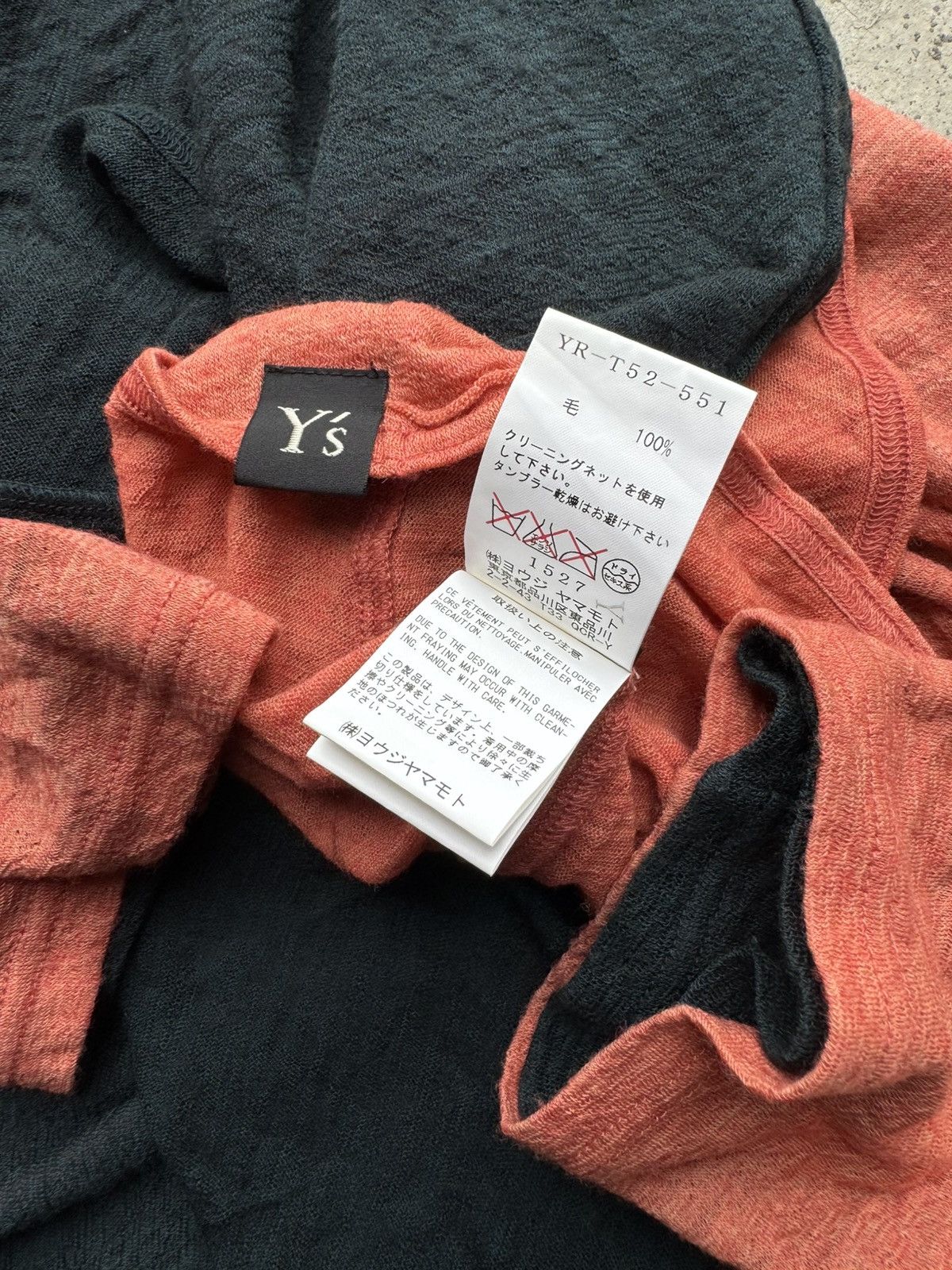 Y's × Yohji Yamamoto double layer shawl cardigan Size M / US 6-8 / IT 42-44 - 16 Thumbnail