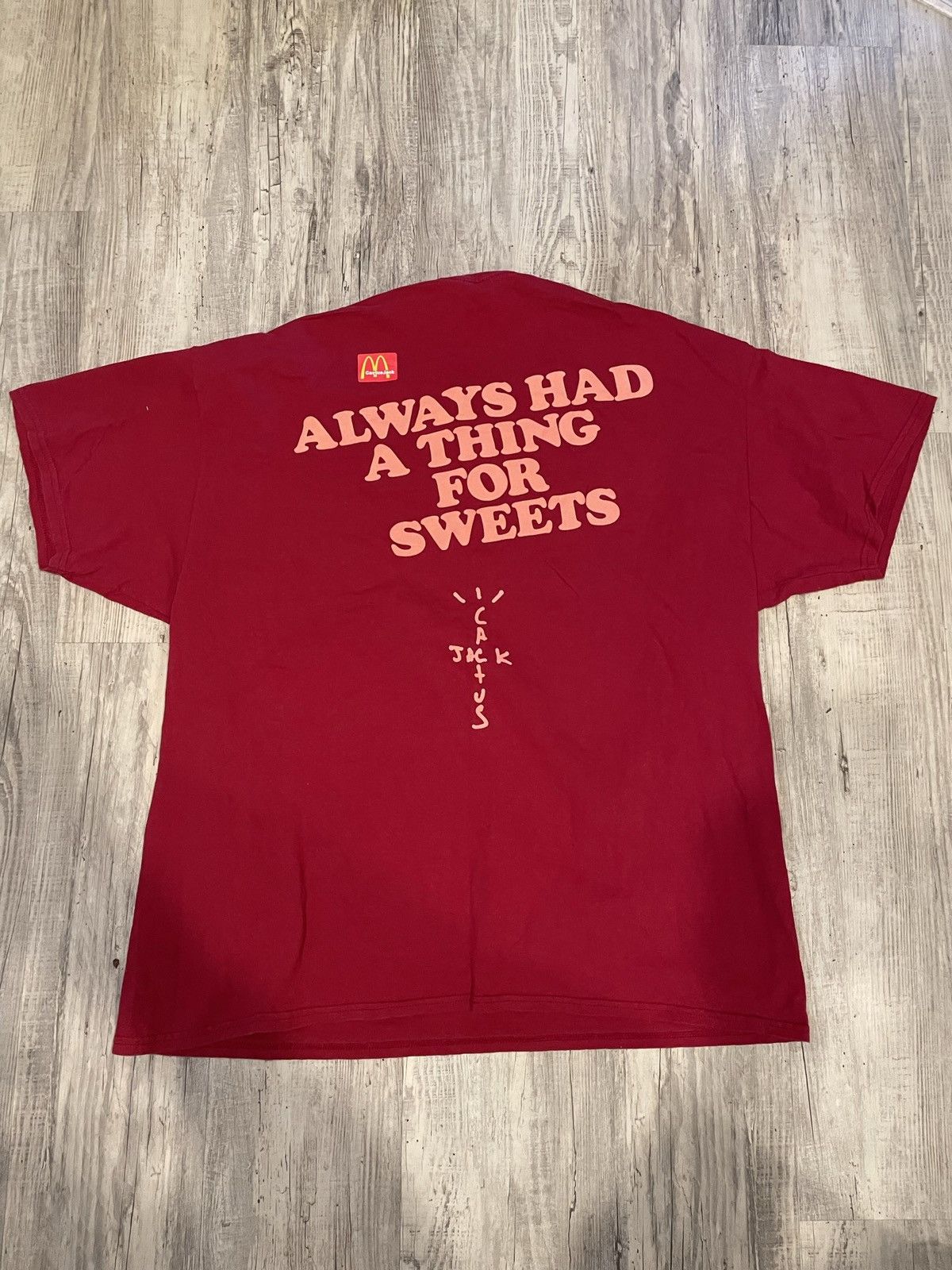 Travis Scott Cactus Jack apple pie McDonald’s collab shirt Size US XL / EU 56 / 4 - 1 Thumbnail