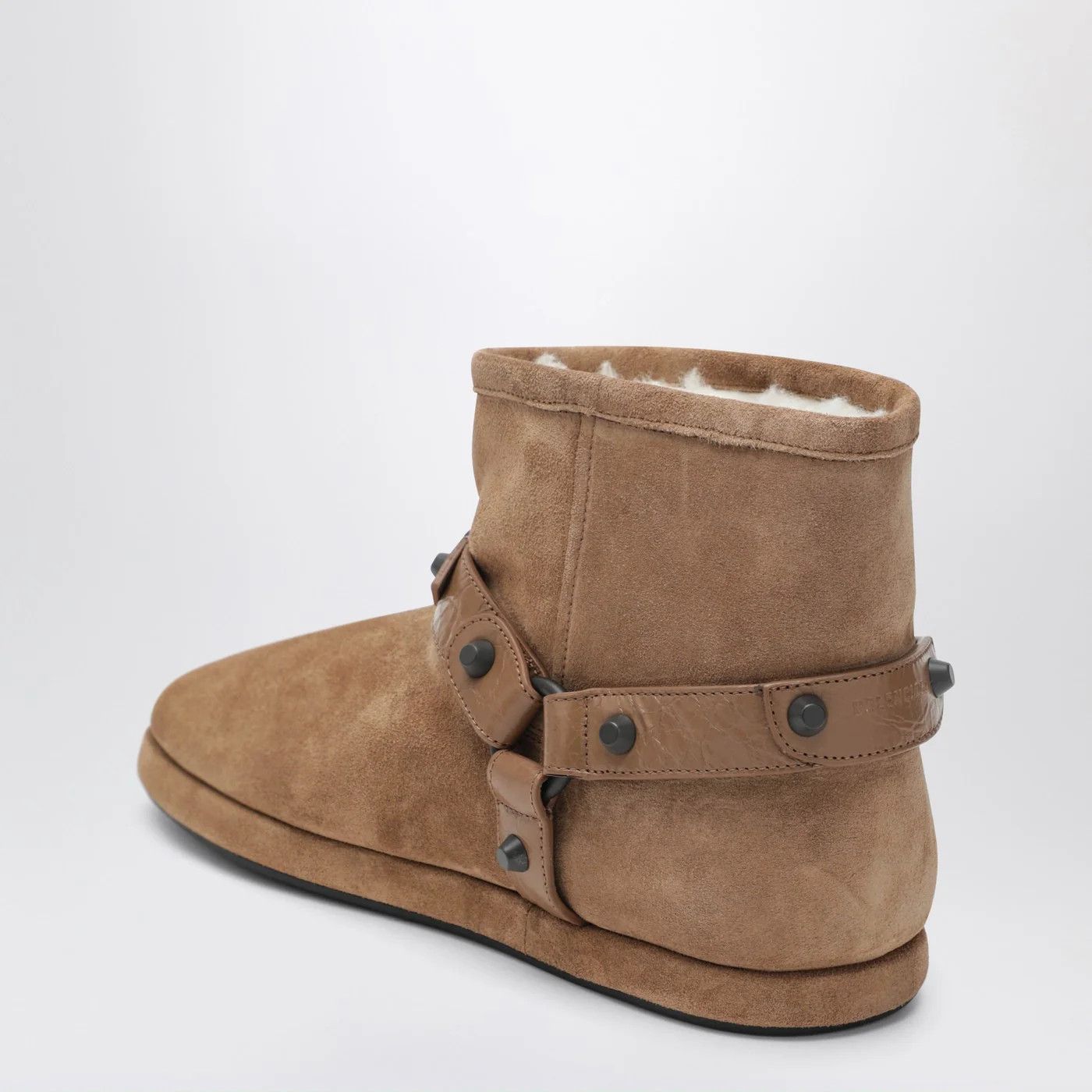 Balenciaga o1d2blof0426 Alaska Soft Ankle Boots in Camel Size US 10 / IT 40 - 4 Thumbnail