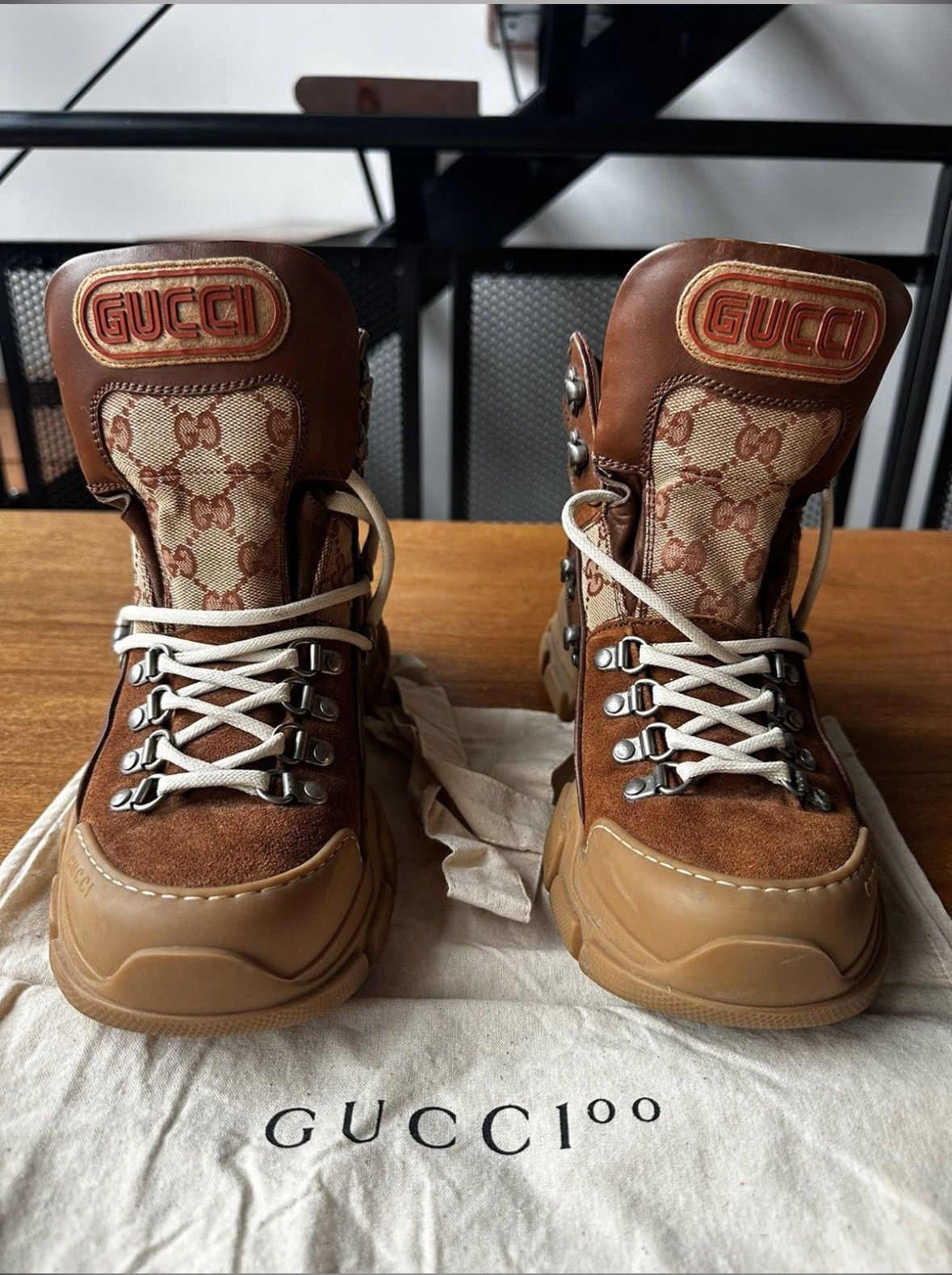 Gucci Gucci FlashTrek Boots Size 8US 7G CLEAN NO BOX Grailed