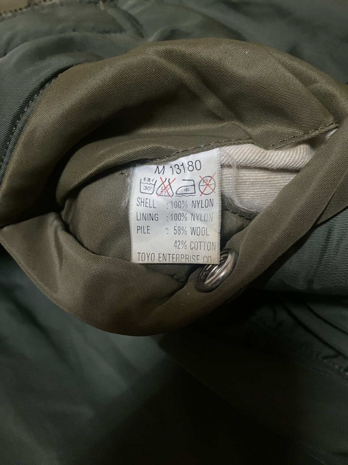 Buzz Rickson's Buzz Rickson’s US Army B-15B Olive Flight Bomber Jacket Size US M / EU 48-50 / 2 - 12 Thumbnail