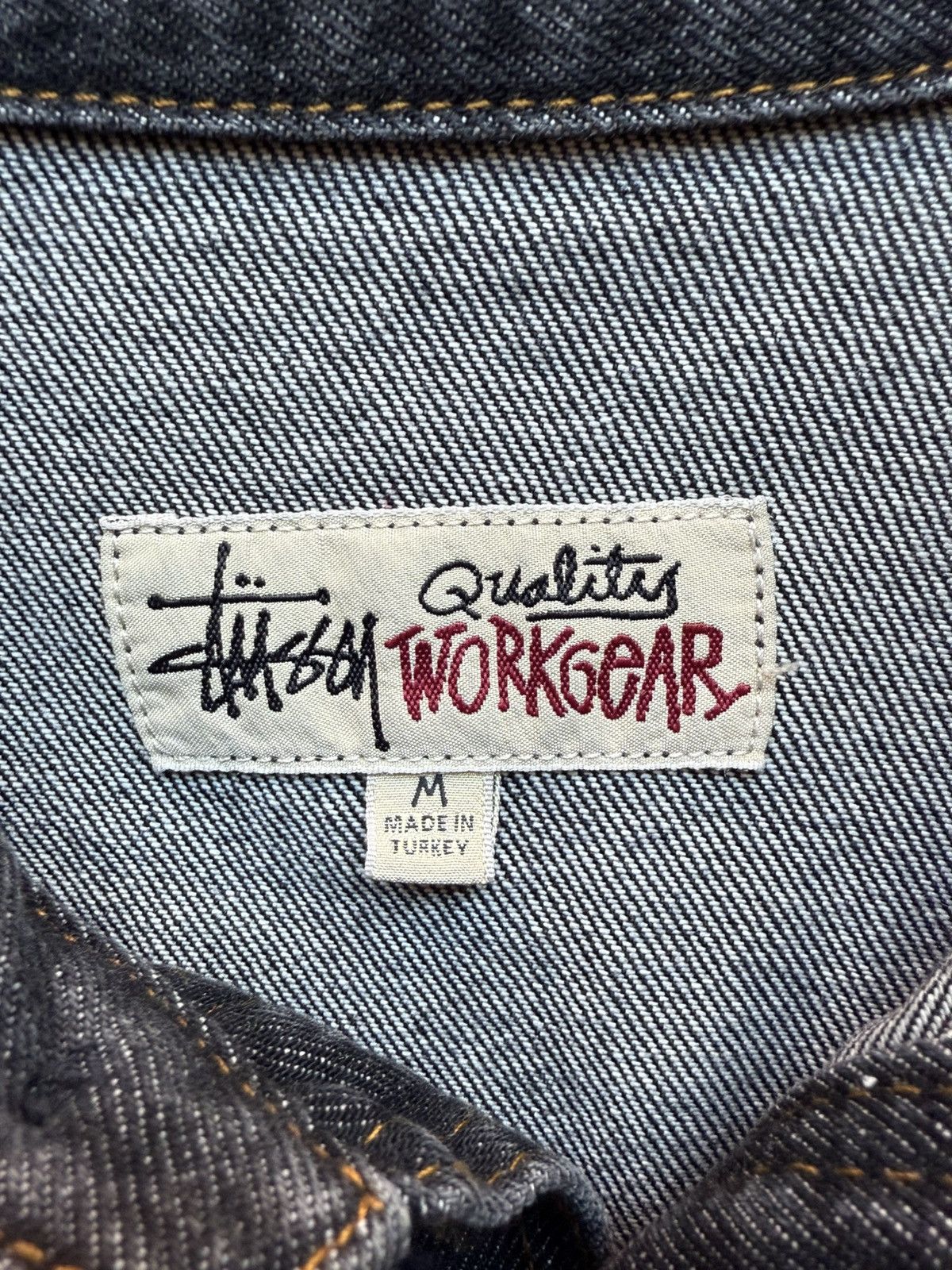 Stussy Stussy jacket (raw denim) Size US M / EU 48-50 / 2 - 3 Thumbnail