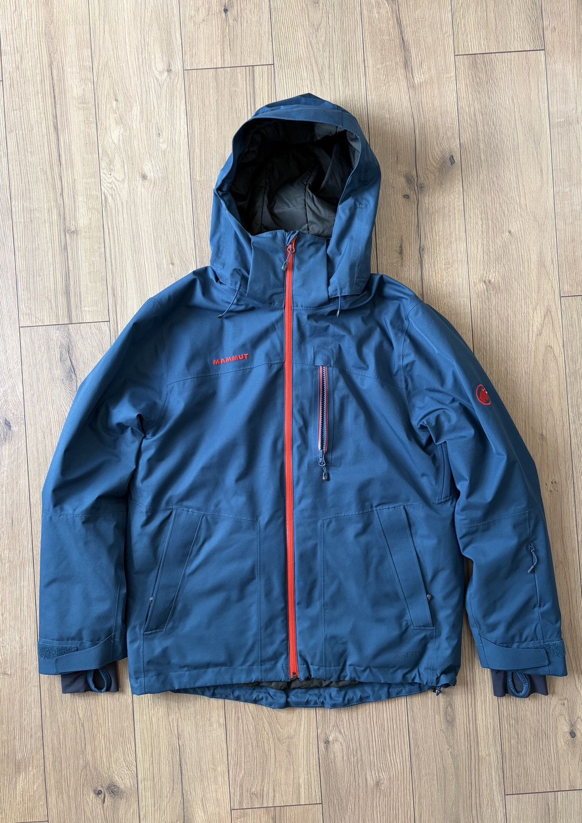 Mammut Mammut Goretex Stoney Insulated Sky Blue Jacket Size US L / EU 52-54 / 3 - 1 Thumbnail