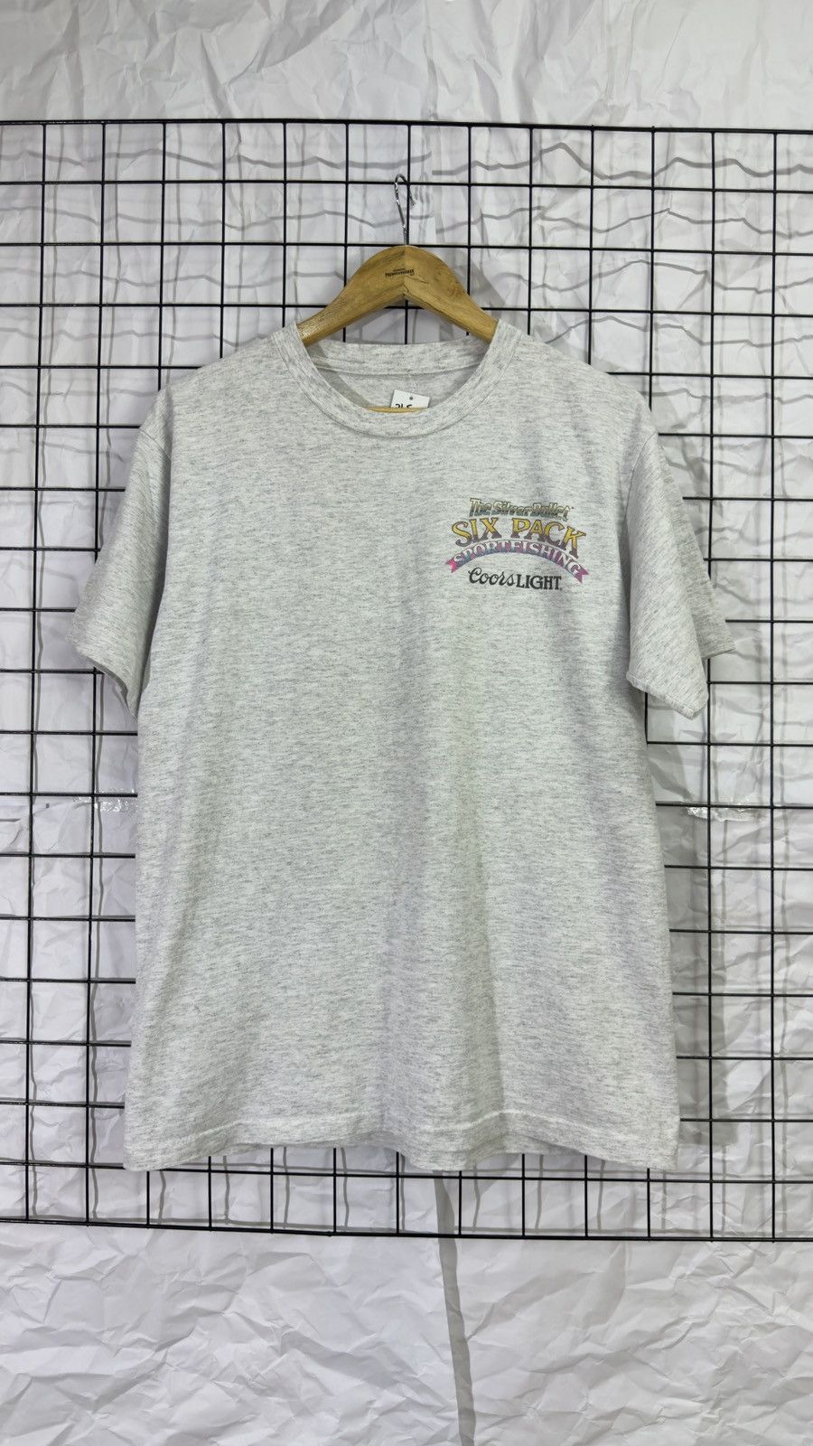 Vintage Vintage 1991 cools light beer fishing tee shirt Size US L / EU 52-54 / 3 - 2 Thumbnail