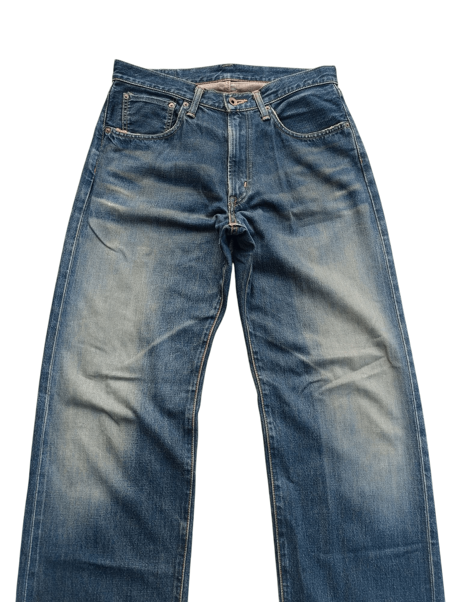 Edwin × Vintage Vintage Edwin Japan 505 X Selvedge Orange Tab Denim E252 Size US 32 / EU 48 - 2 Thumbnail