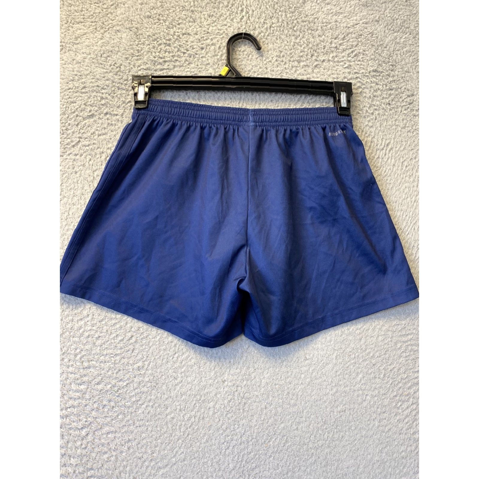 Adidas Adidas Womens Athletic Running Shorts Blue Nylon Size S Climalite | Size 28" / US 6 / IT 42 - 7 Thumbnail