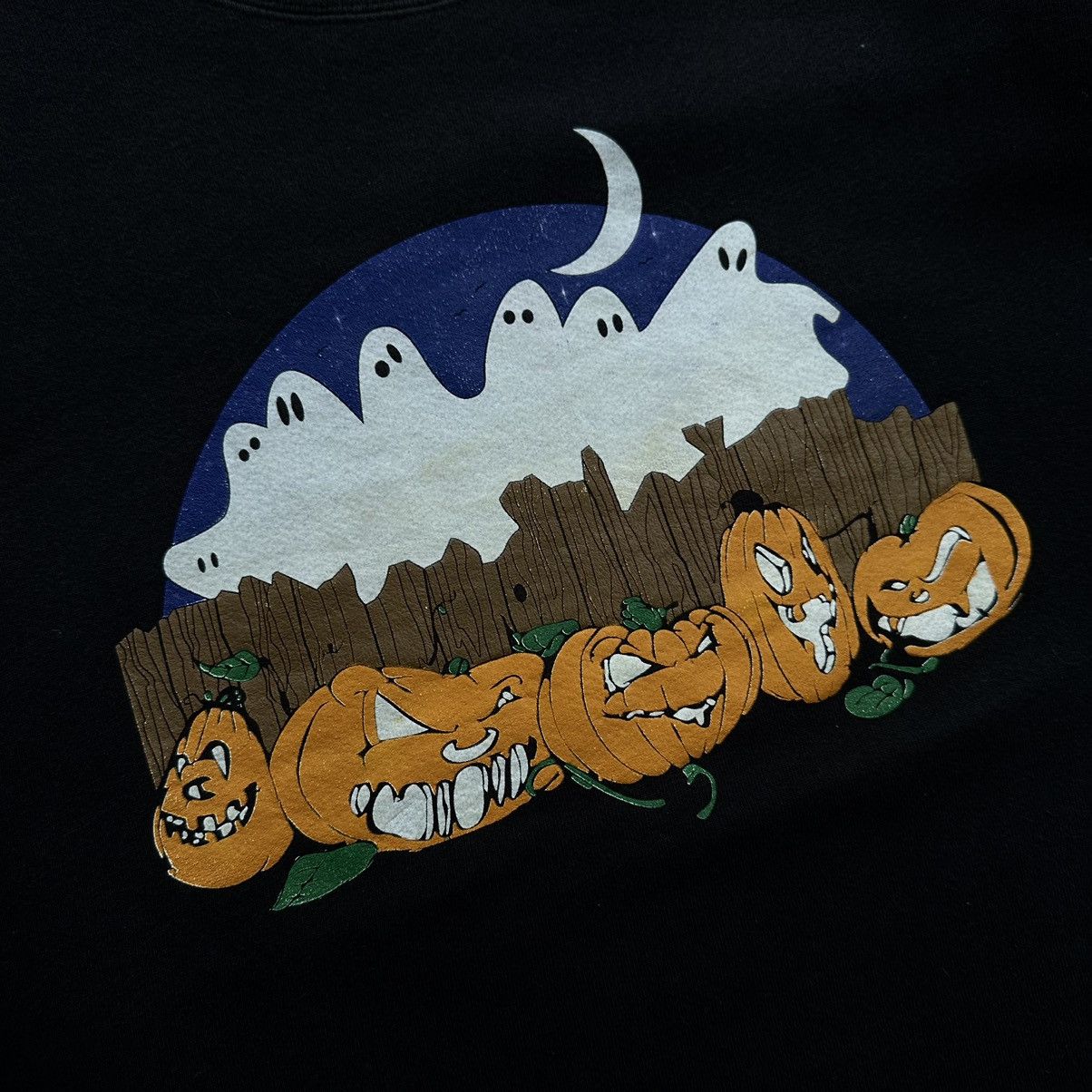 Tultex VINTAGE HALLOWEEN PUMPKIN TULTEX BIG LOGO VERY RARE Size US XL / EU 56 / 4 - 5 Thumbnail