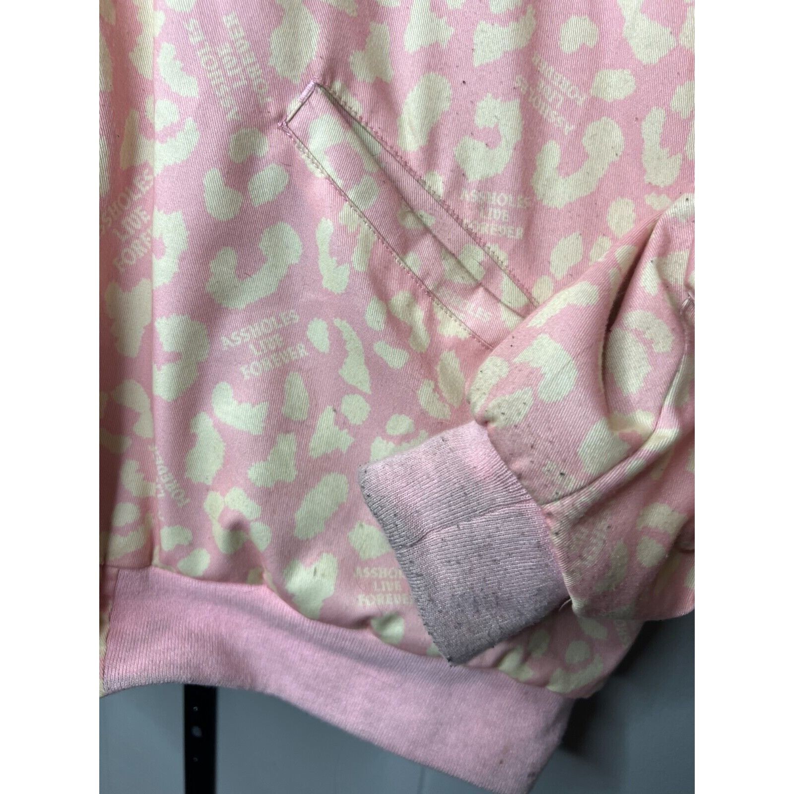 Other A**holes Live Forever ALF Pink Cheetah Puffer/Winter Jacket Size XXL / US 16-18 / IT 52-54 - 4 Thumbnail