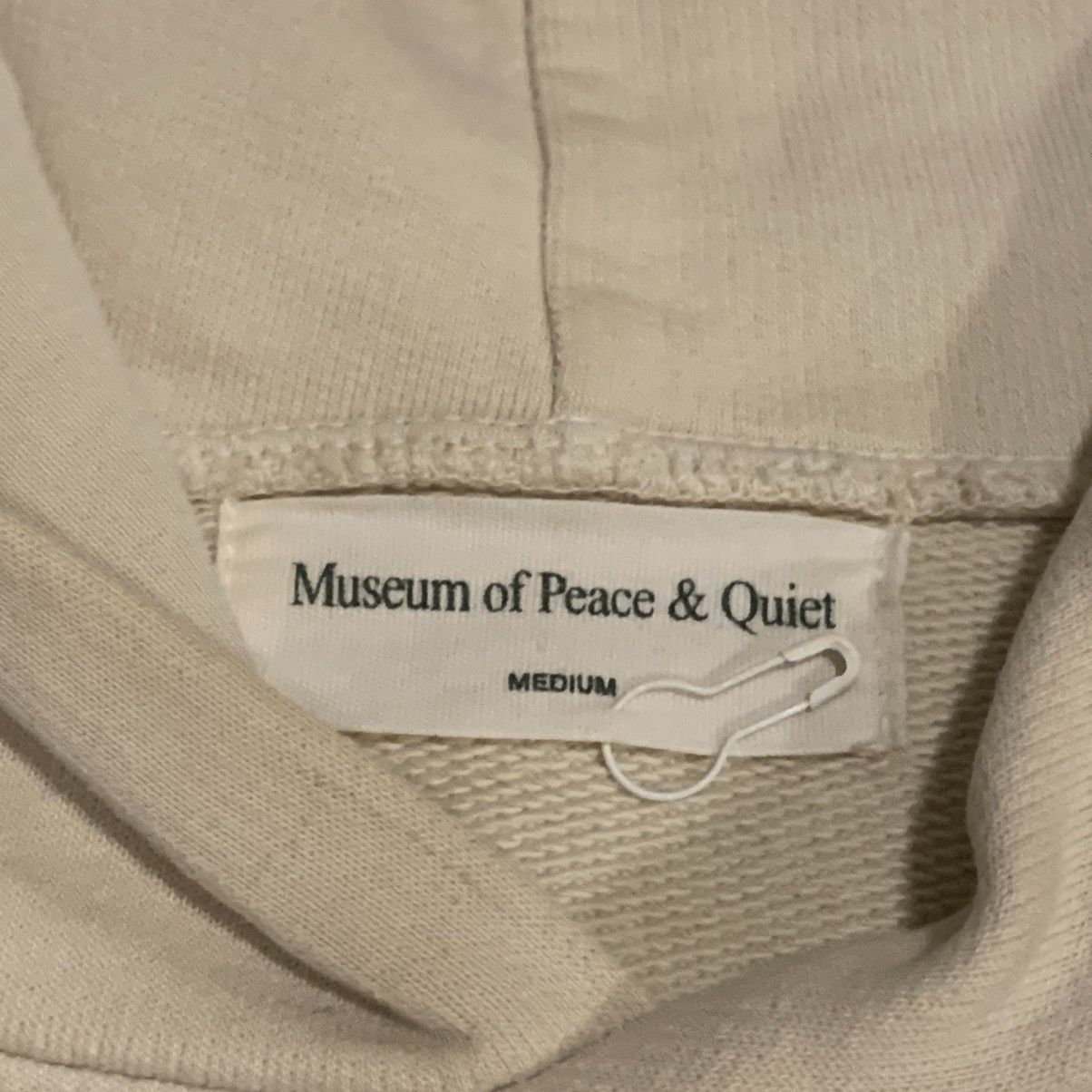 Museum of Peace and Quiet Museum of Peace & Quiet wordmark Hoodie Size M / US 6-8 / IT 42-44 - 5 Thumbnail